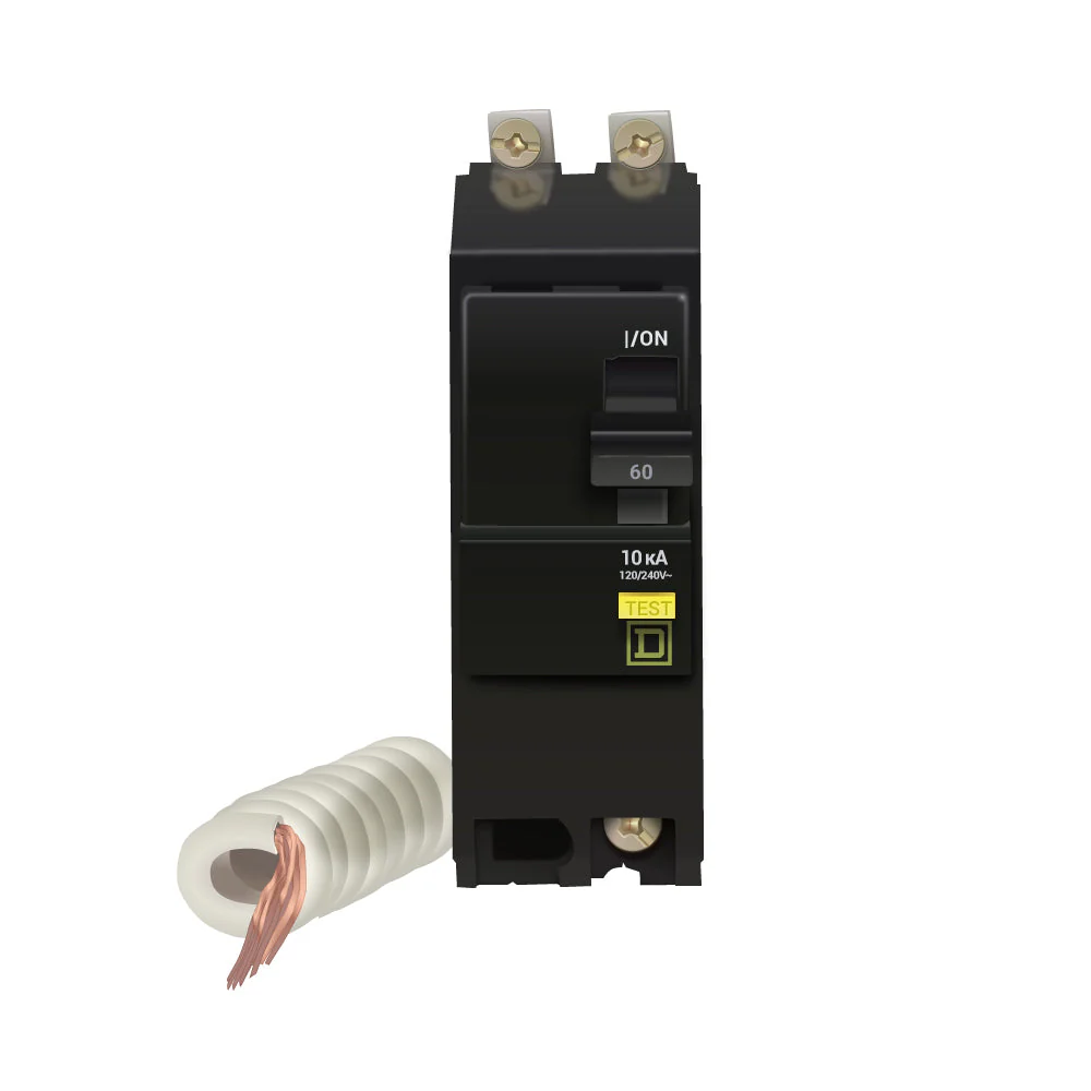 QOB260GFI - Square D - 60 Amp GFCI Circuit Breaker