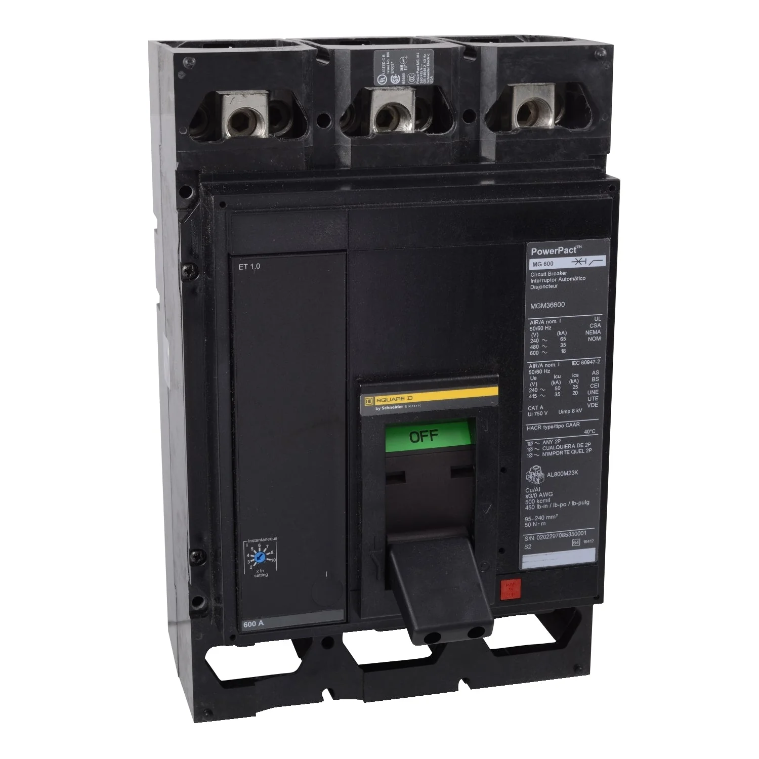 MJP36600 - Square D - Circuit Breakers