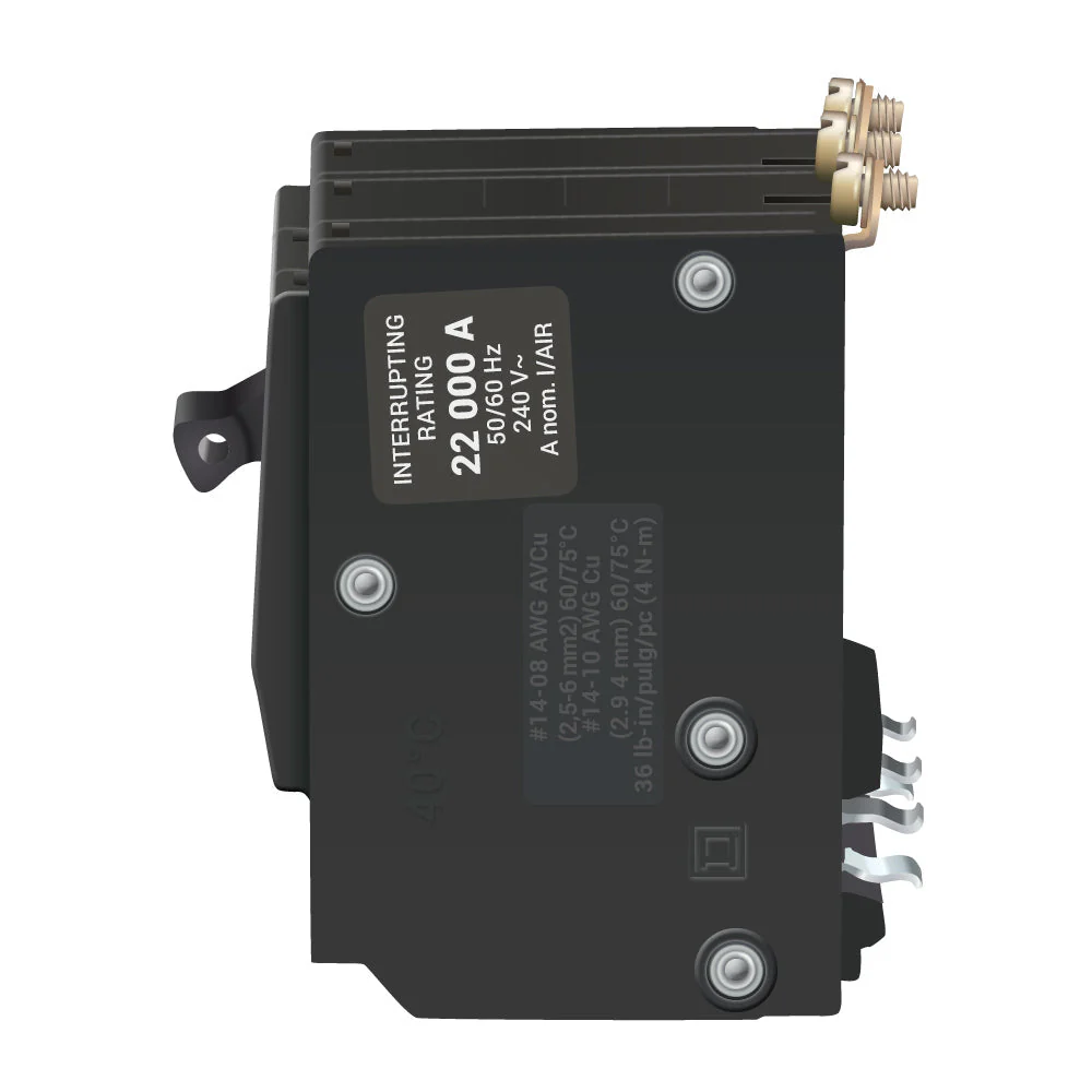 QOB370VH - Square D - 70 Amp 22kA Circuit Breaker - Image 3