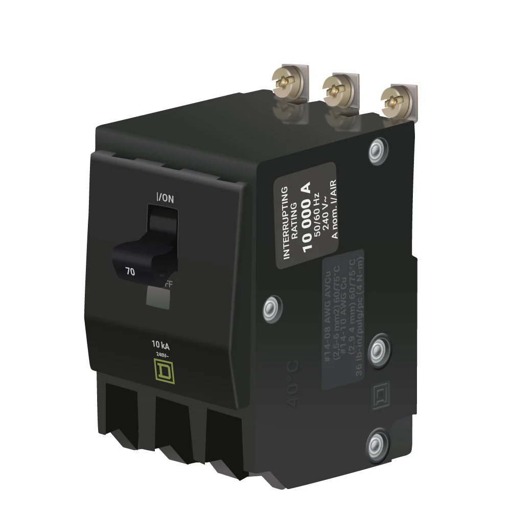 QOB370 - Square D - 70 Amp Circuit Breaker - Image 2