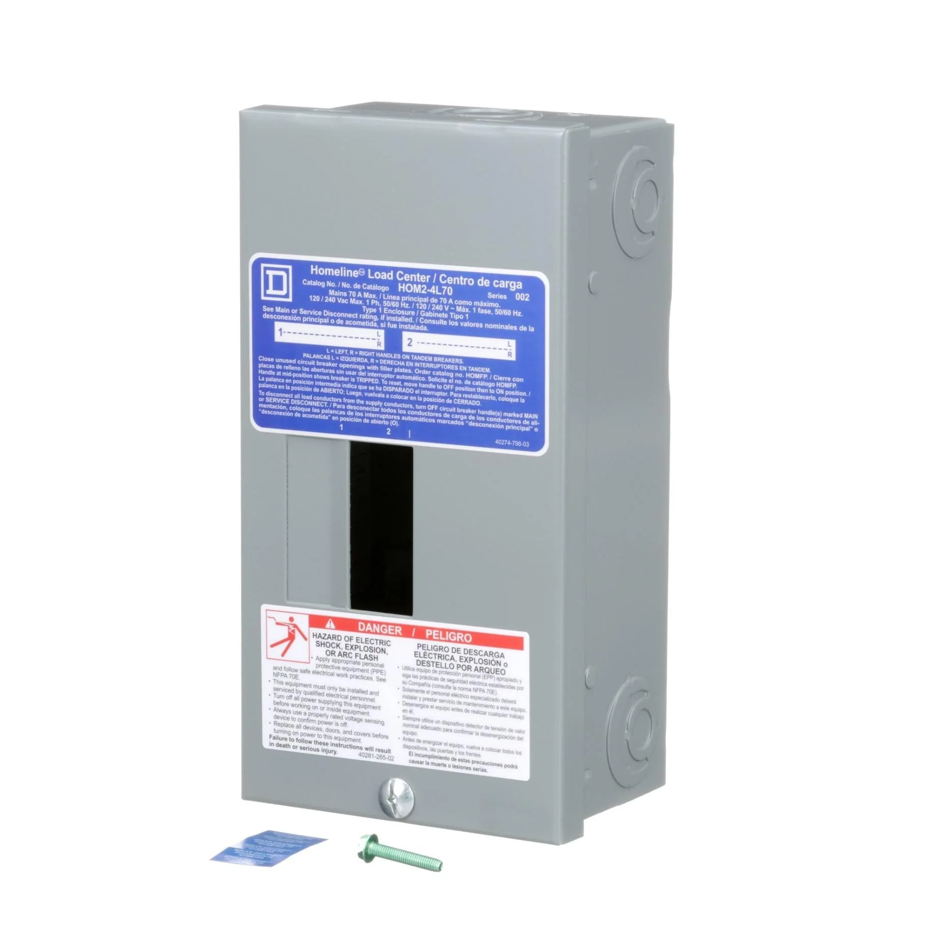 HOM24L70S - Square D - Enclosure - Image 3