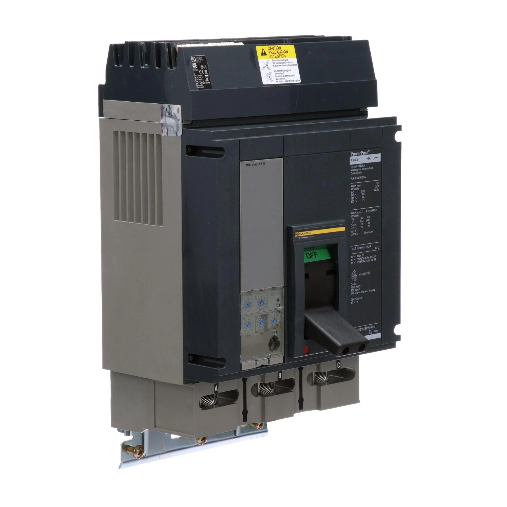 PJA36080U33A - Square D - Molded Case Circuit Breakers - Image 2