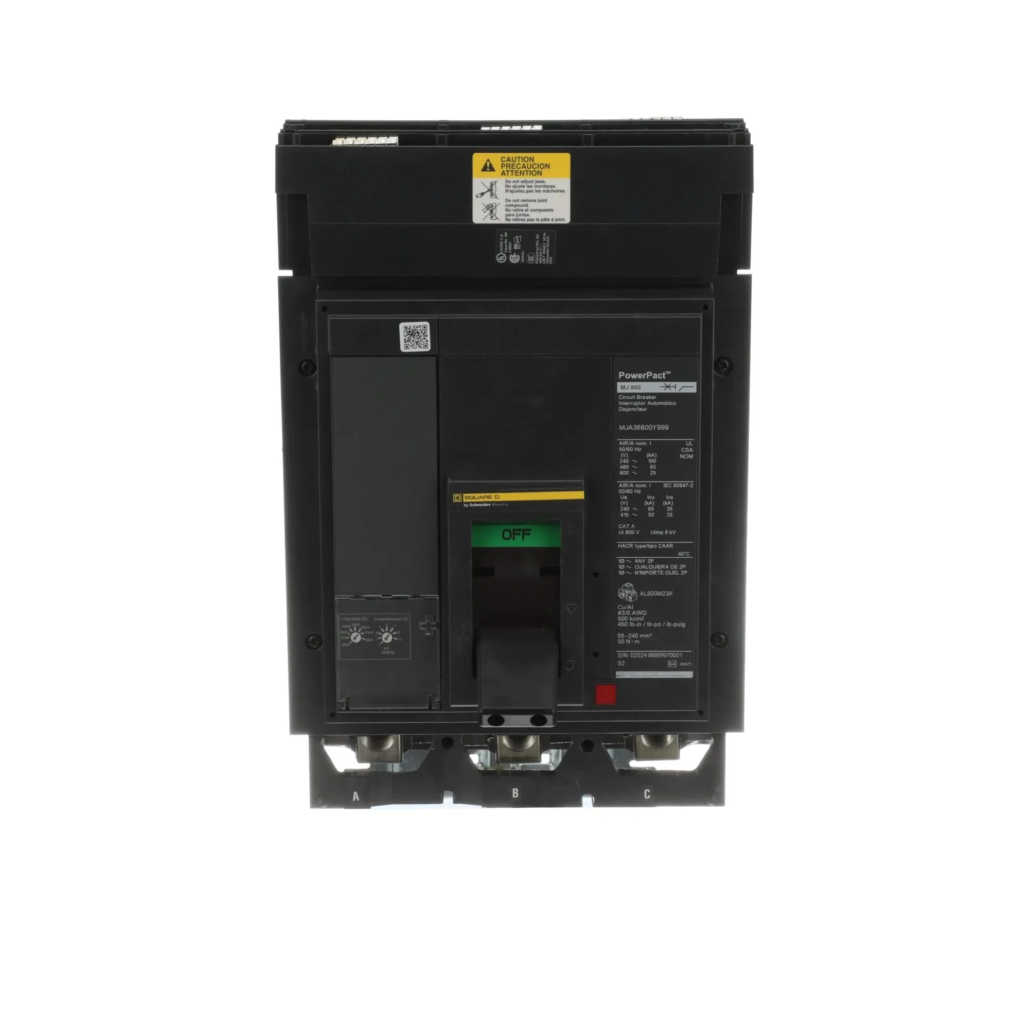MJA36800E10 - Square D - Molded Case - Image 2