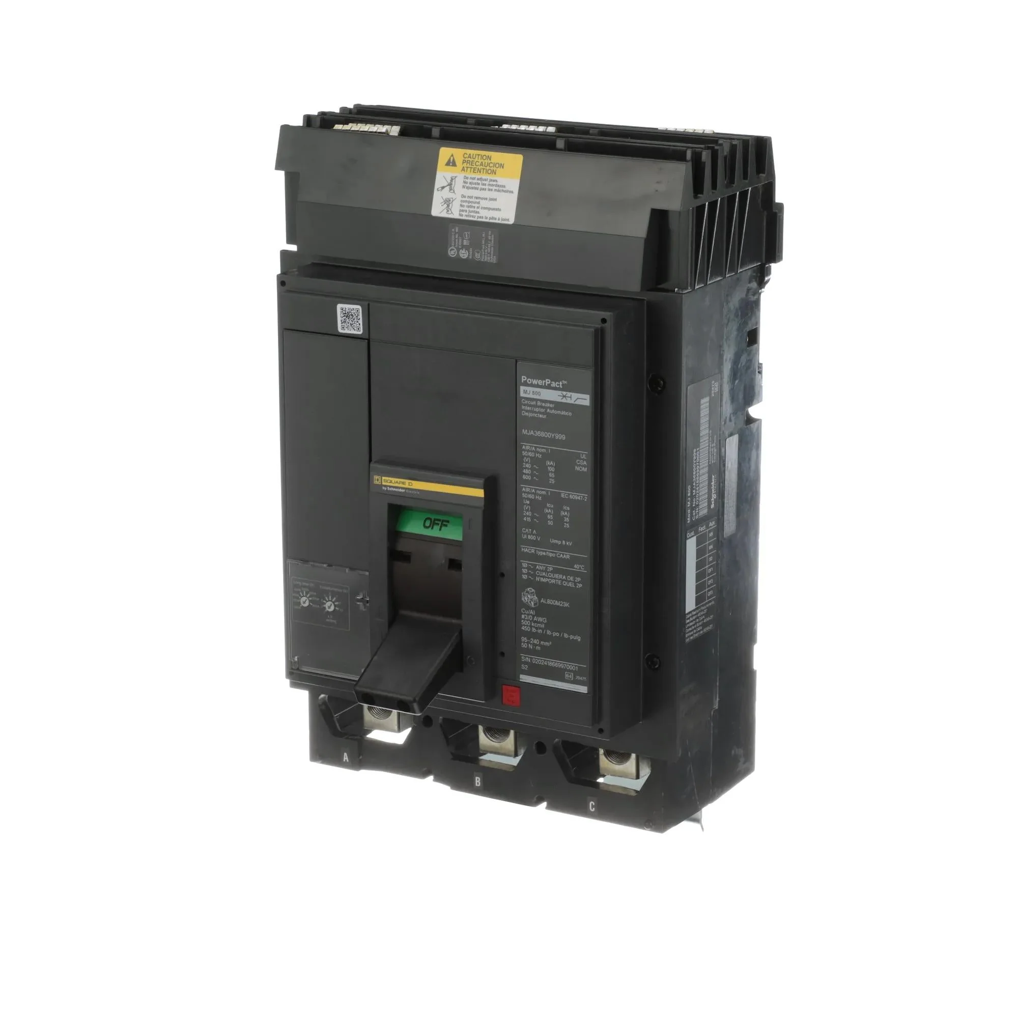 MJA36800E10 - Square D - Molded Case - Image 4