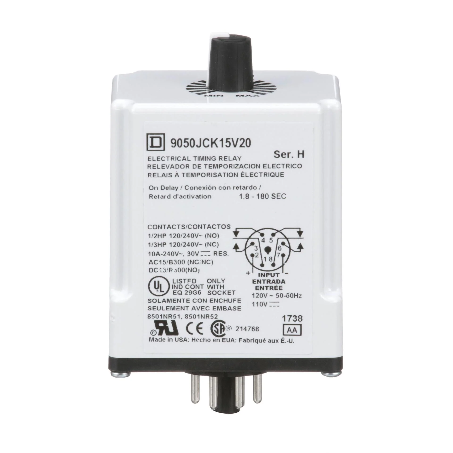 9050JCK15V20 - Square D - Automation Relay