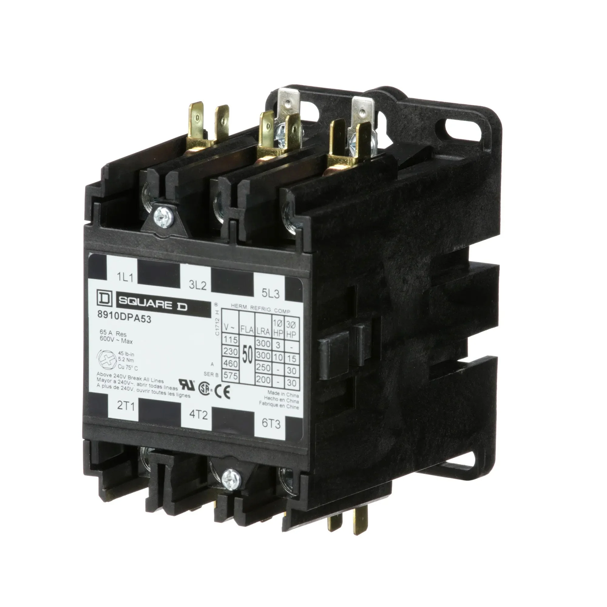 8910DPA53V02 - Square D - Contactor - Image 3