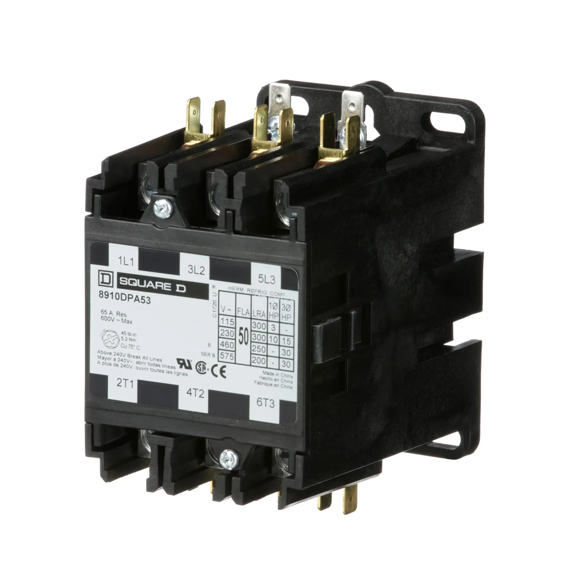 8910DPA53V09 - Square D - Contactor - Image 3
