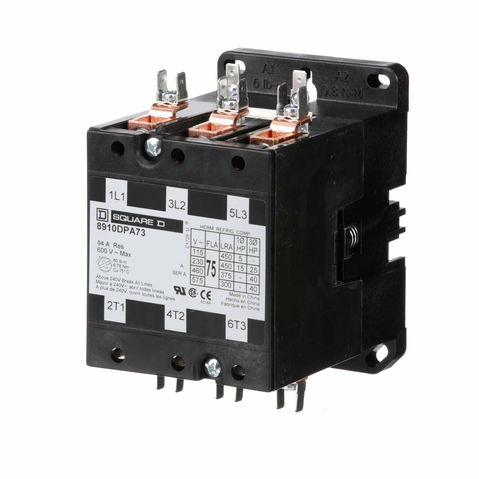 8910DPA73V14 - Square D - Contactor - Image 3