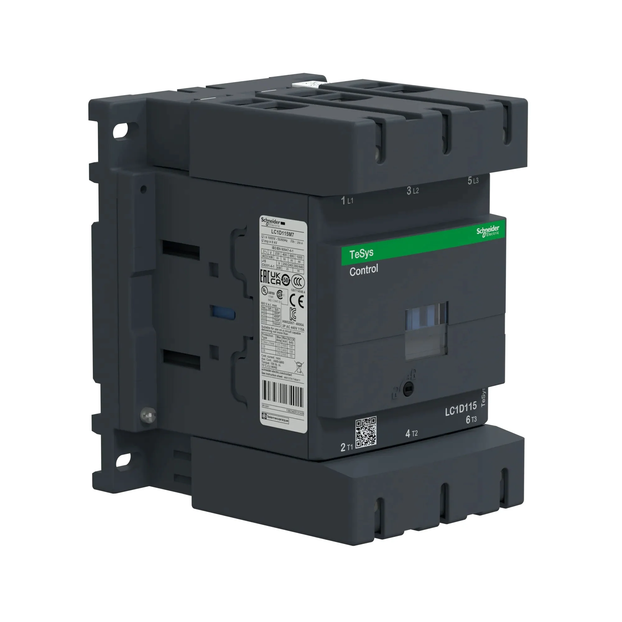 LC1D115G7 - Square D - Contactor - Image 2