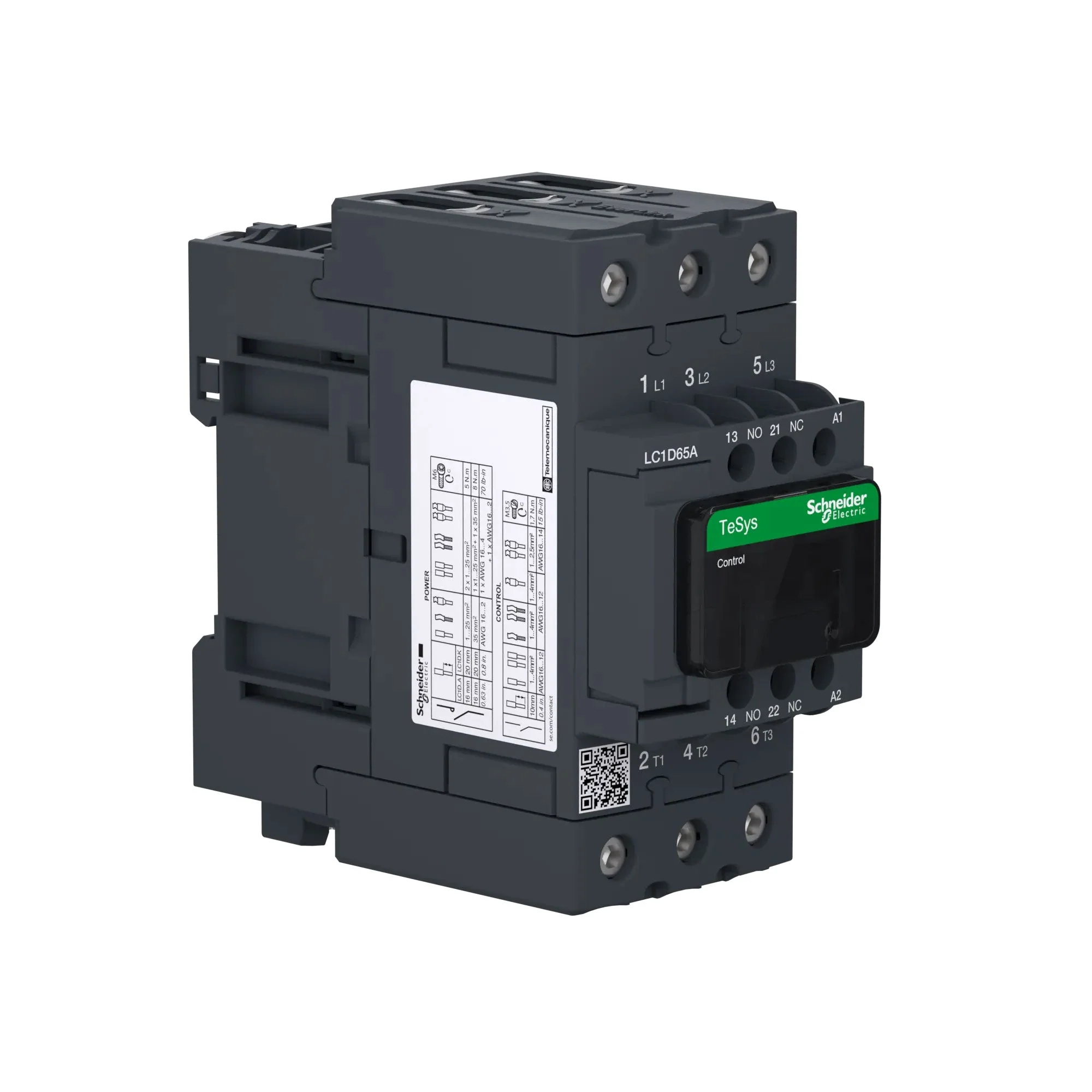 LC1D65AG7 - Square D - Contactor - Image 2