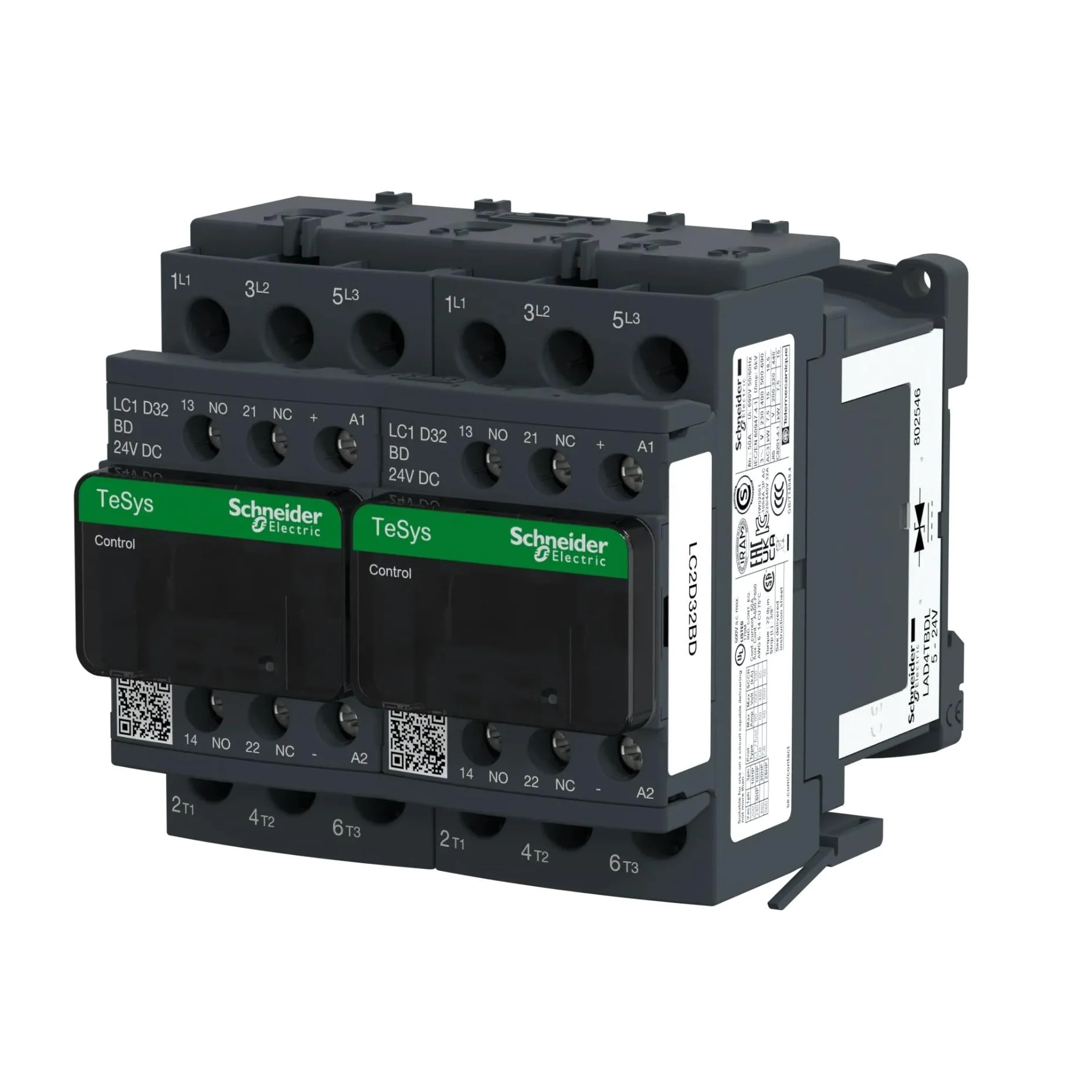 LC2D32BD - Square D - Contactor - Image 3