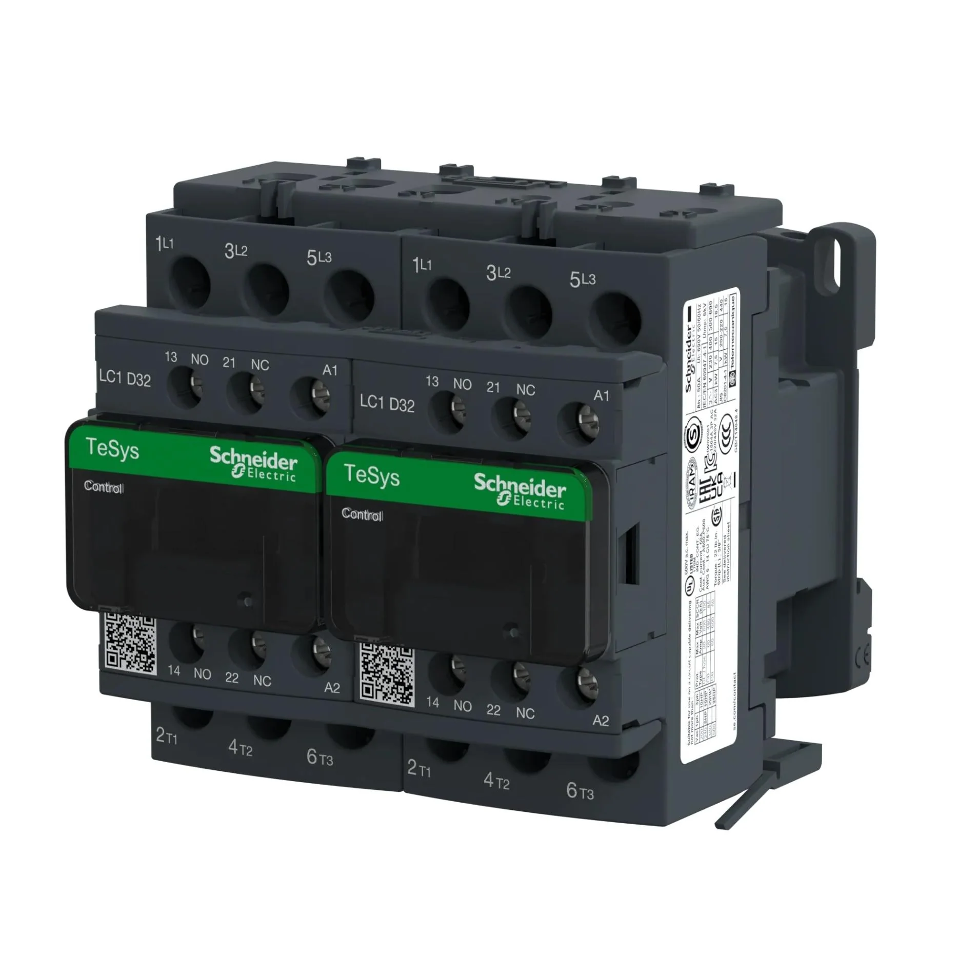 LC2D32E7 - Square D - Contactor - Image 3