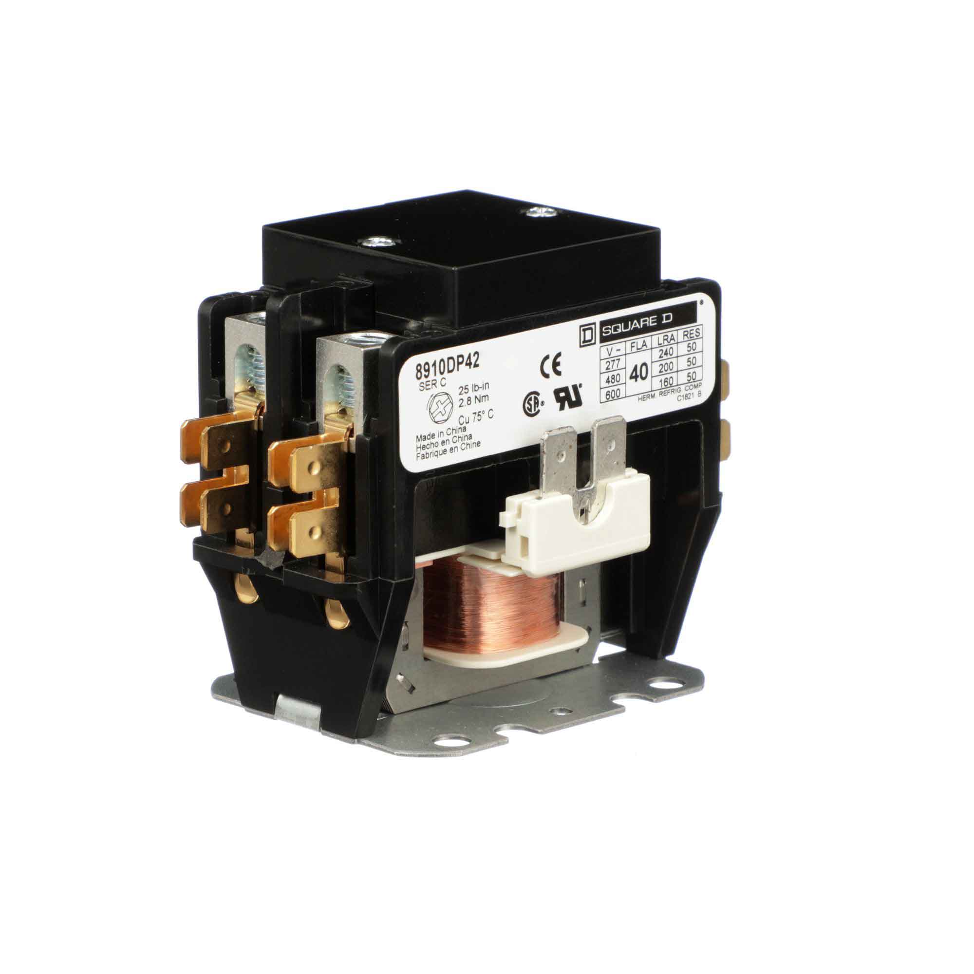 8910DP42V14 - Square D - Definite Purpose Contactor - Image 2