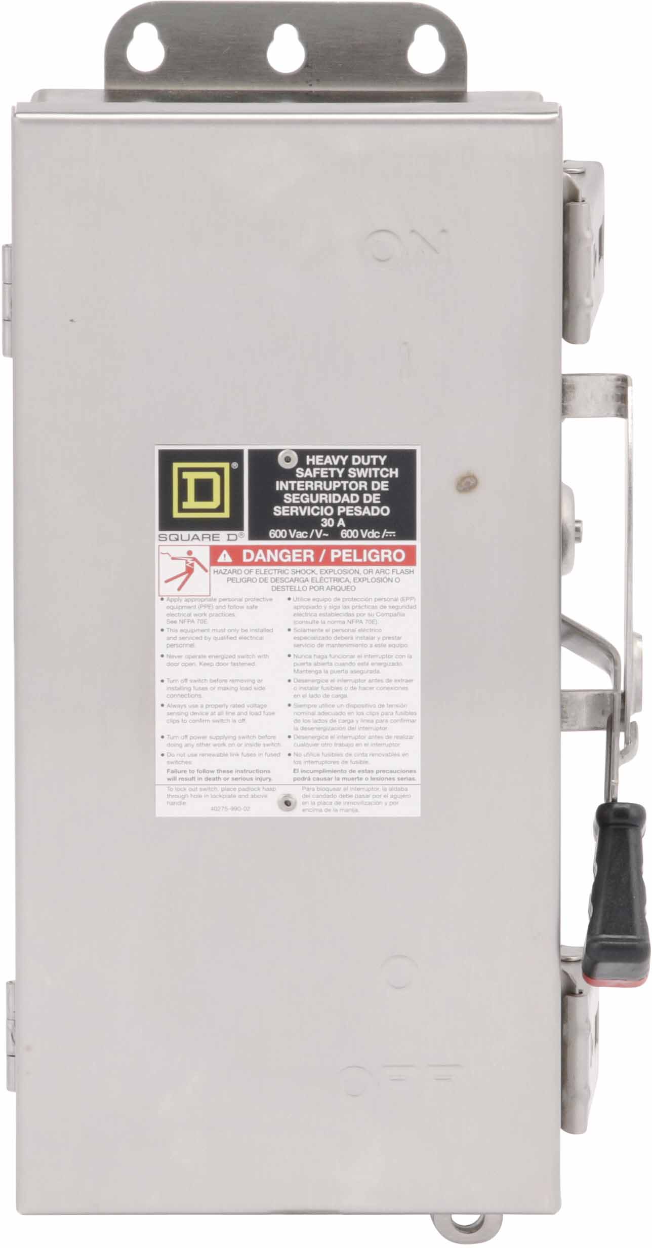 HU361DS - Square D - Disconnect and Safety Switch