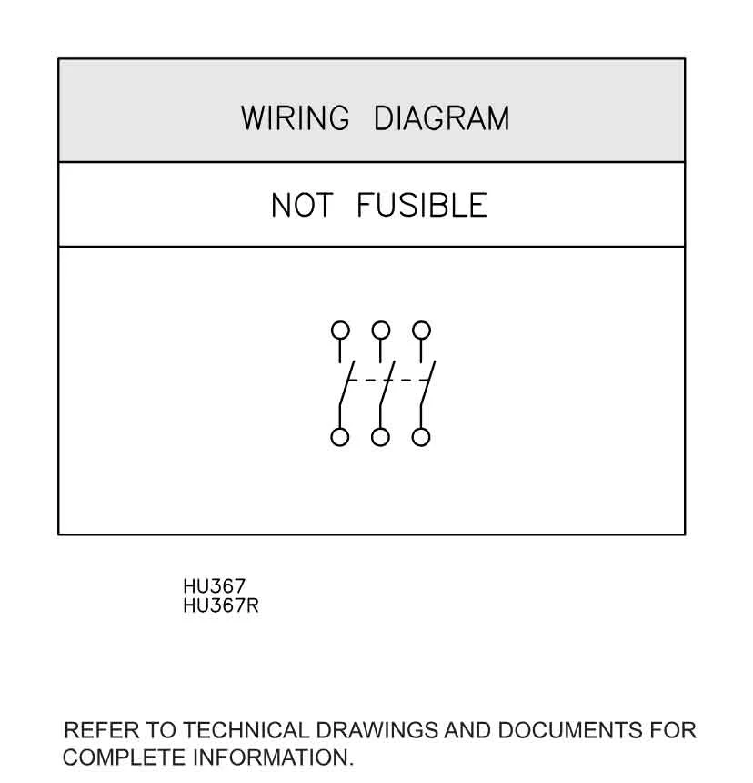 HU367R - Square D - Disconnect and Safety Switch - Image 6