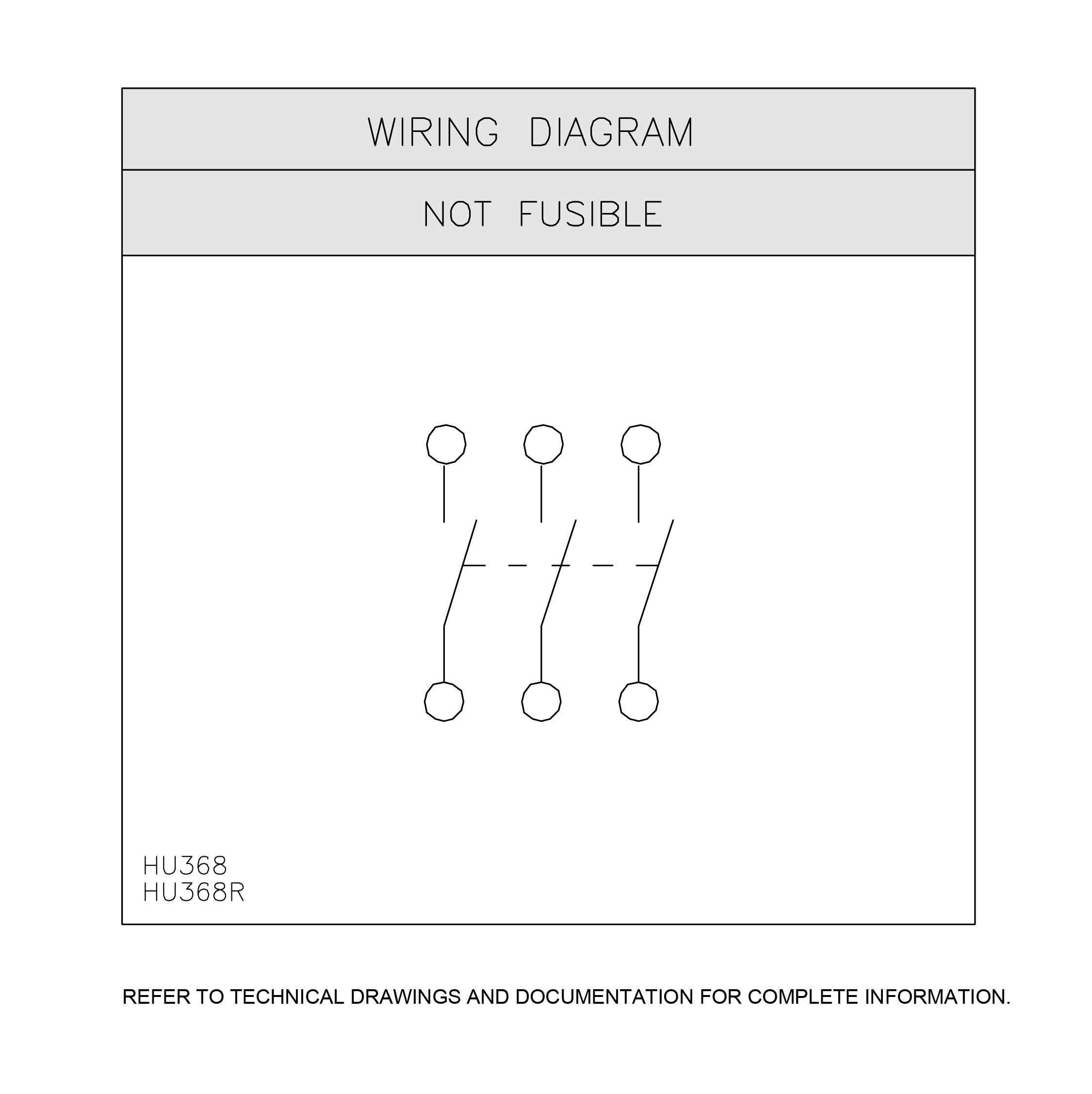 HU368R - Square D - Disconnect and Safety Switch - Image 6