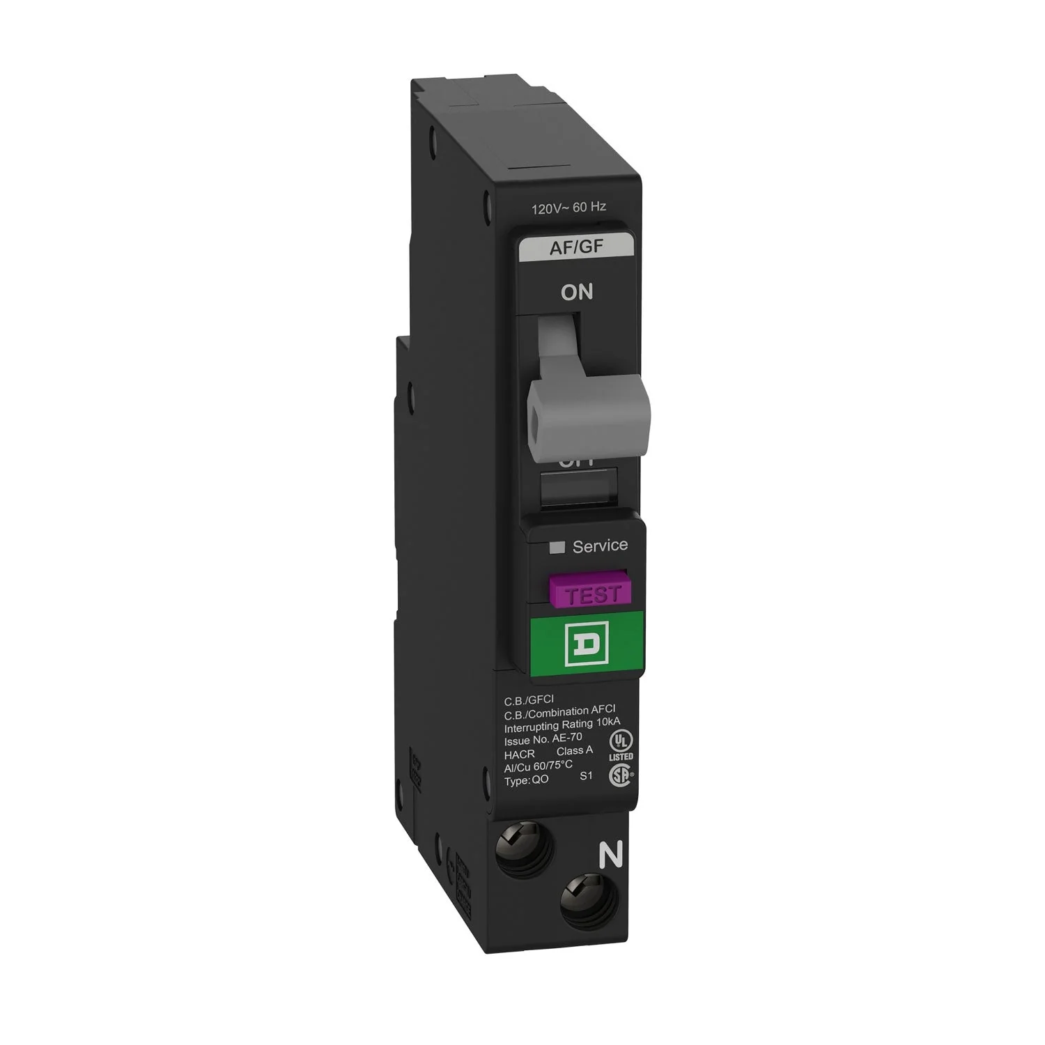 QO115PAFGF - Square D - Dual Function Circuit Breaker