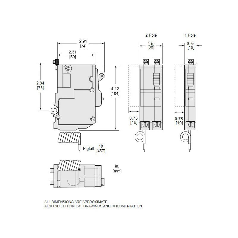 QOB120VHGFI - Square D - GFCI Circuit Breaker - Image 5