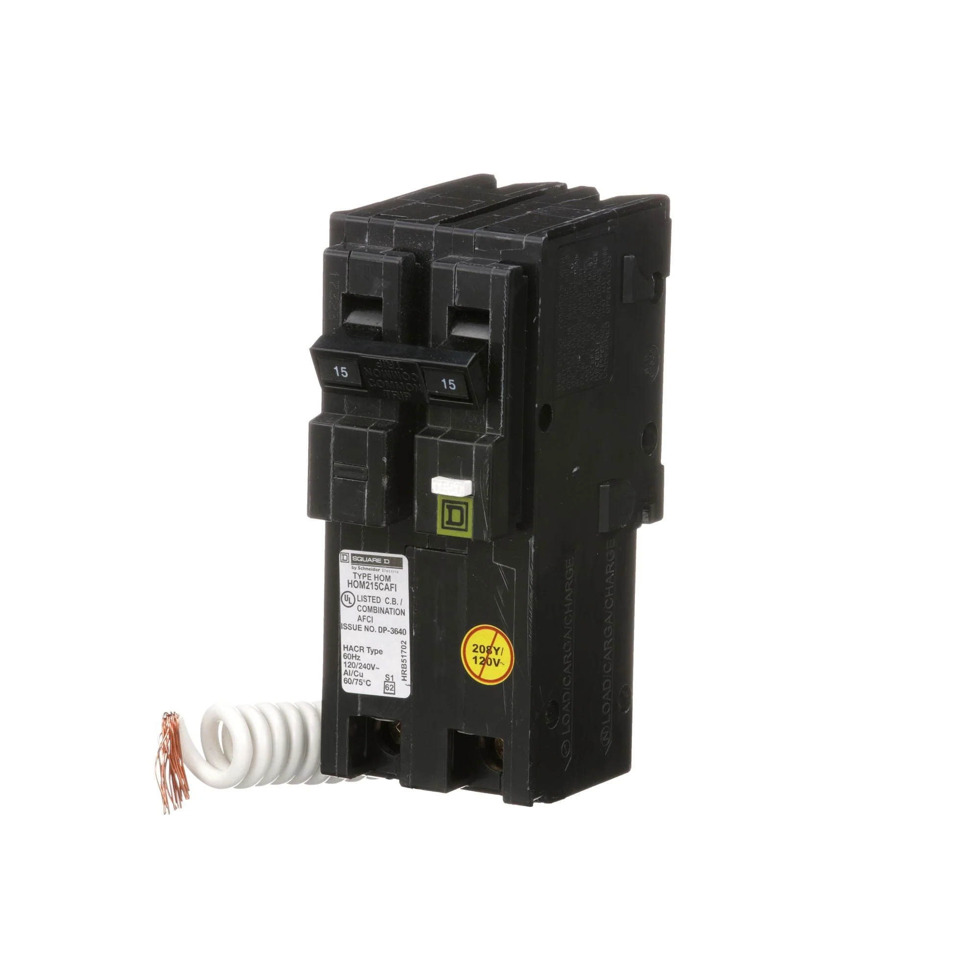 HOM215CAFI - Square D Homeline - Arc Fault (AFCI) Circuit Breaker - Image 3