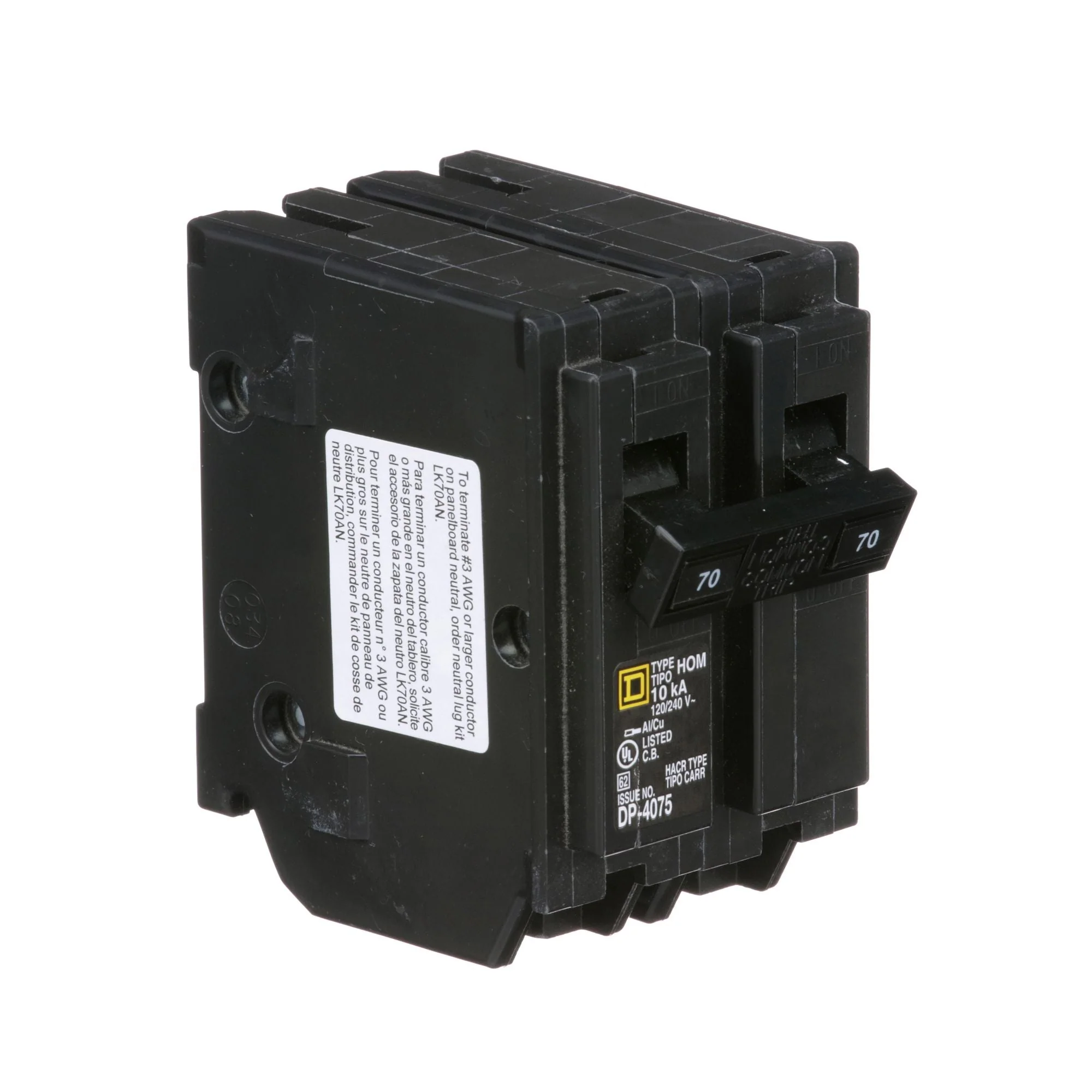 HOM270 - Square D Homeline - Circuit Breaker - Image 2