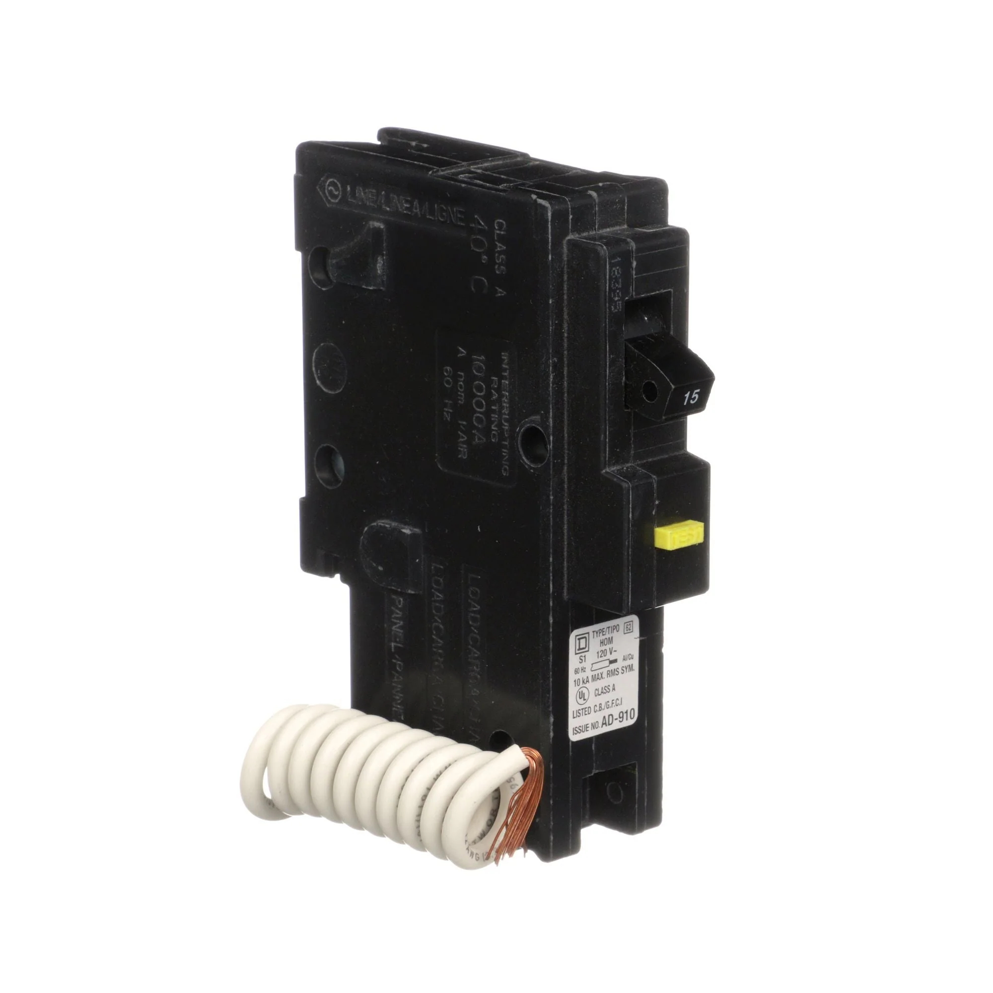 HOM115GFI - Square D Homeline - GFCI Circuit Breaker - Image 2