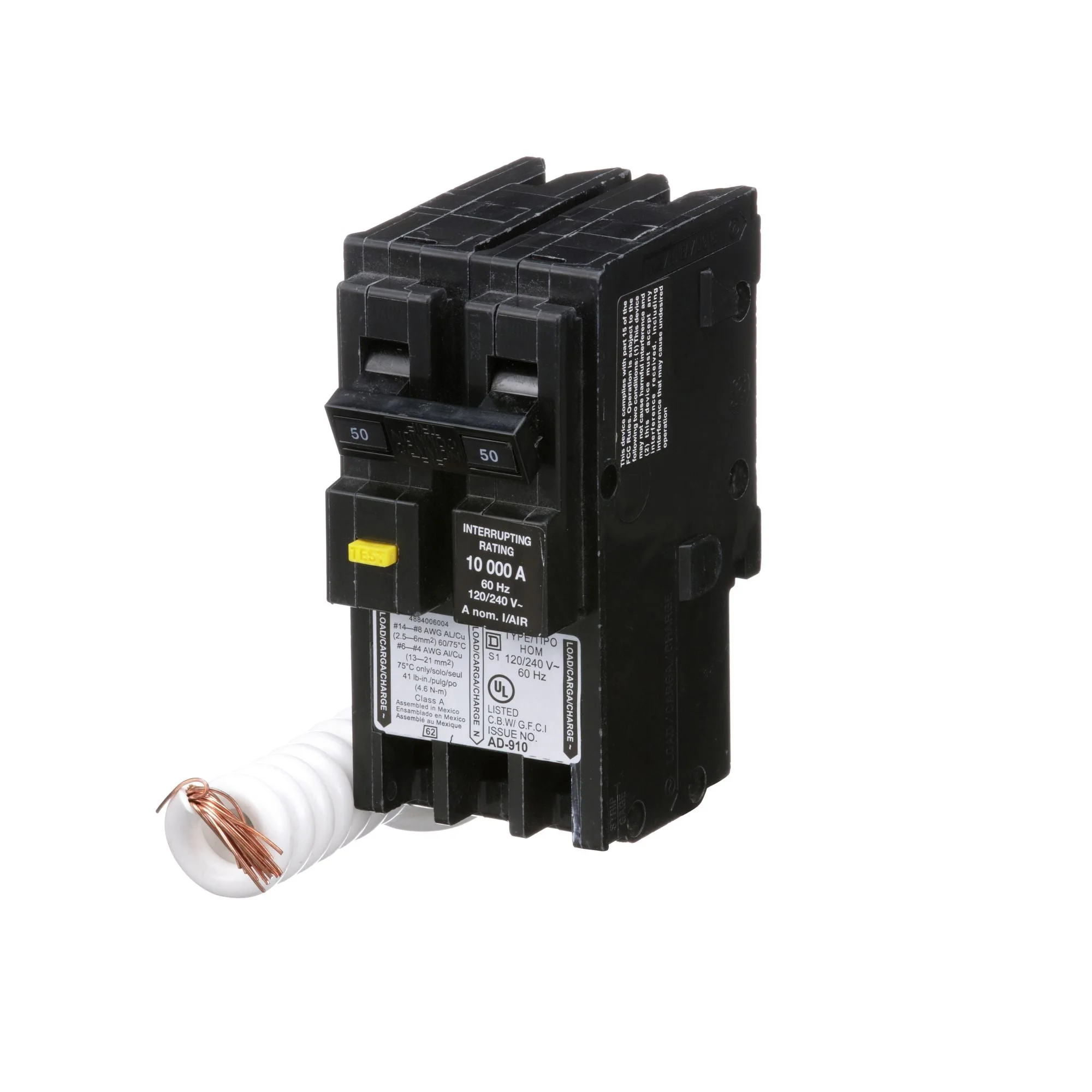 HOM250GFI - Square D Homeline - GFCI Circuit Breaker - Image 3