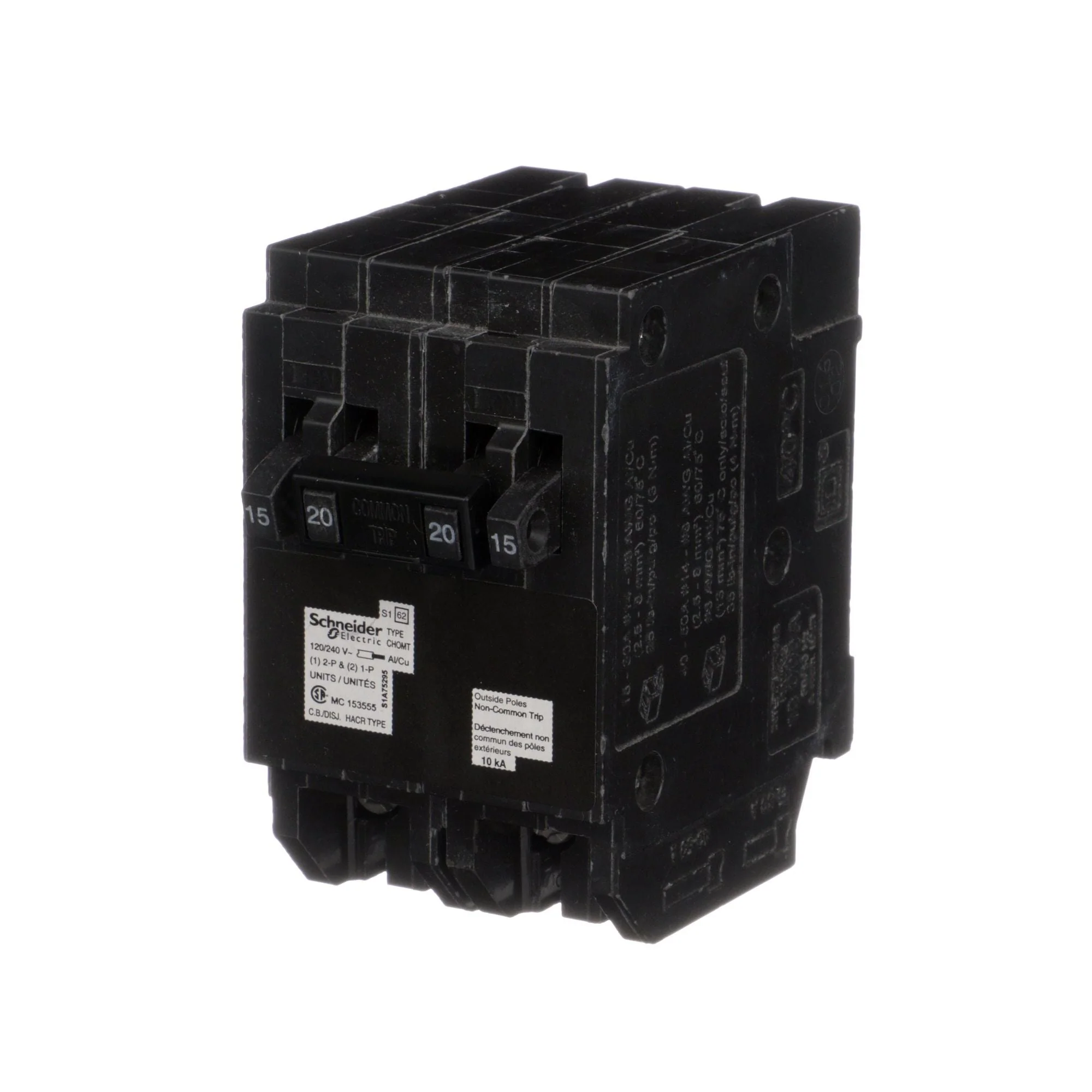 HOMT1515220 - Square D Homeline - Quad Circuit Breaker - Image 3