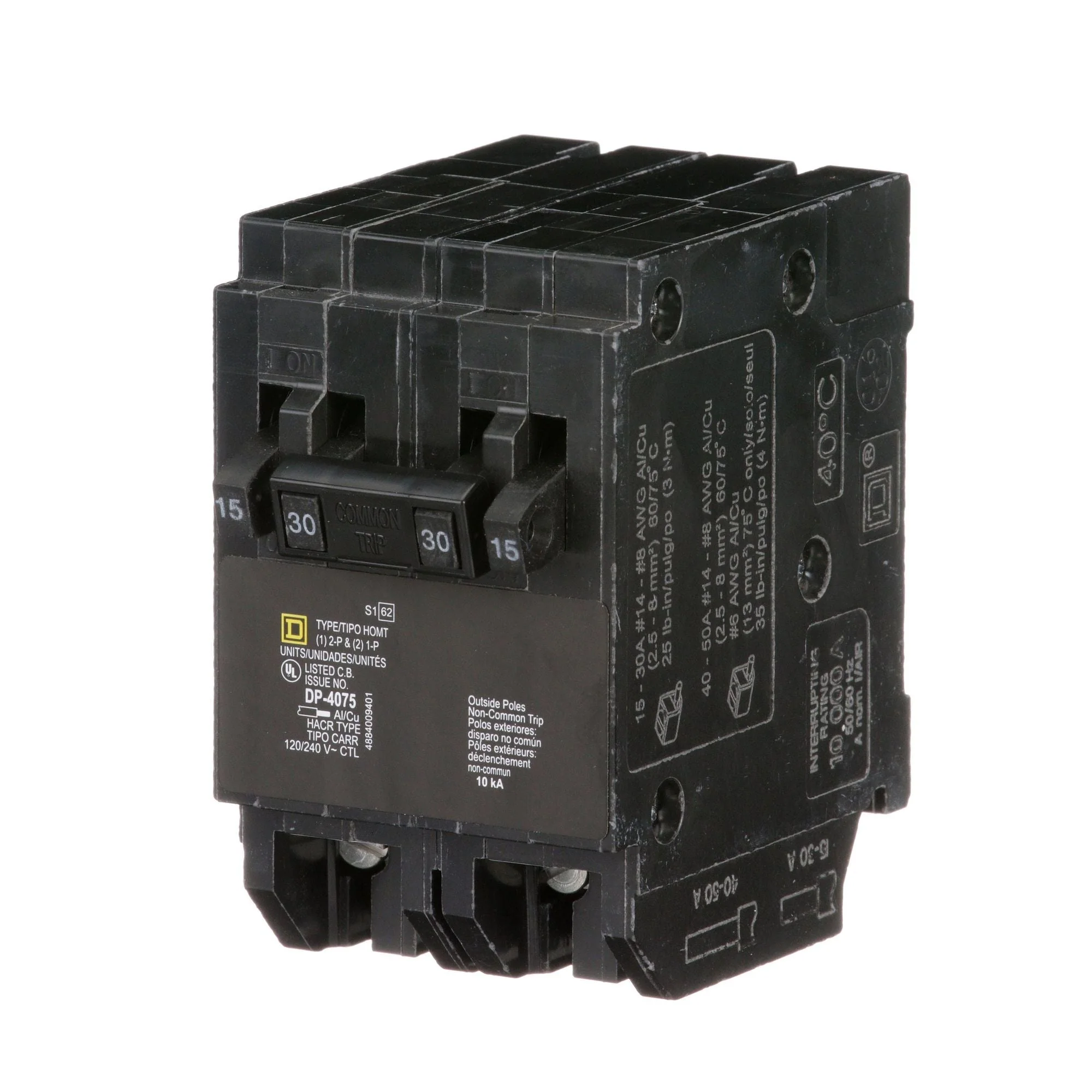 HOMT1515230CP - Square D Homeline - Quad Circuit Breaker - Image 3