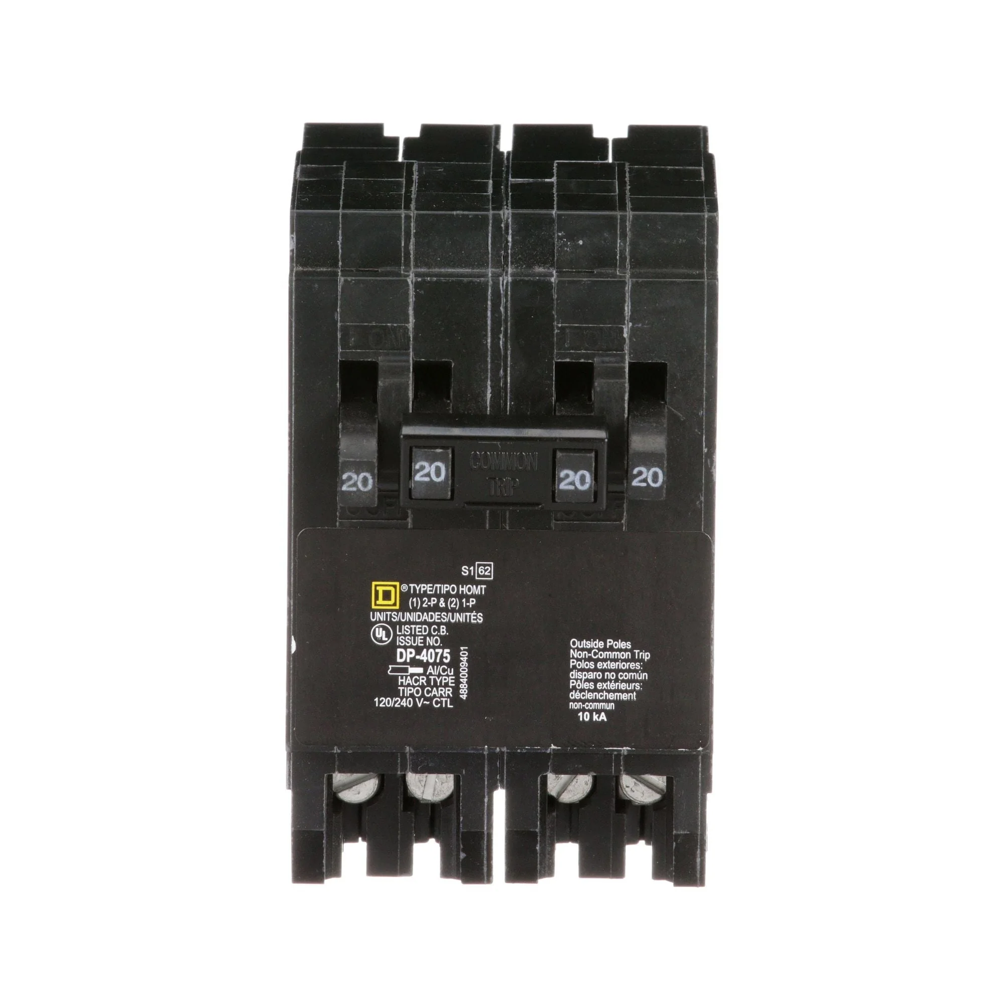 HOMT2020220 - Square D Homeline - Quad Circuit Breaker