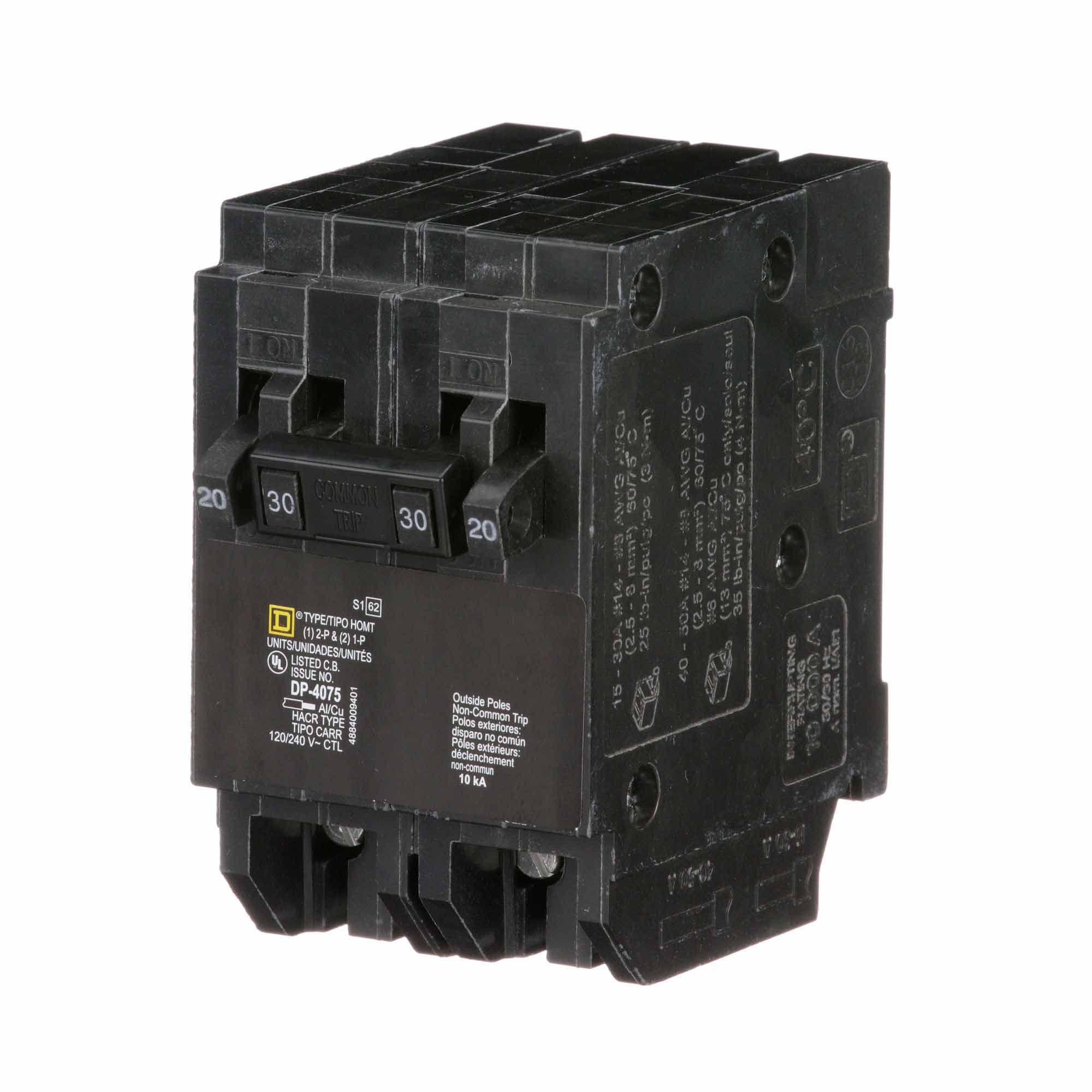 HOMT2020230CP - Square D Homeline - Quad Circuit Breaker - Image 3