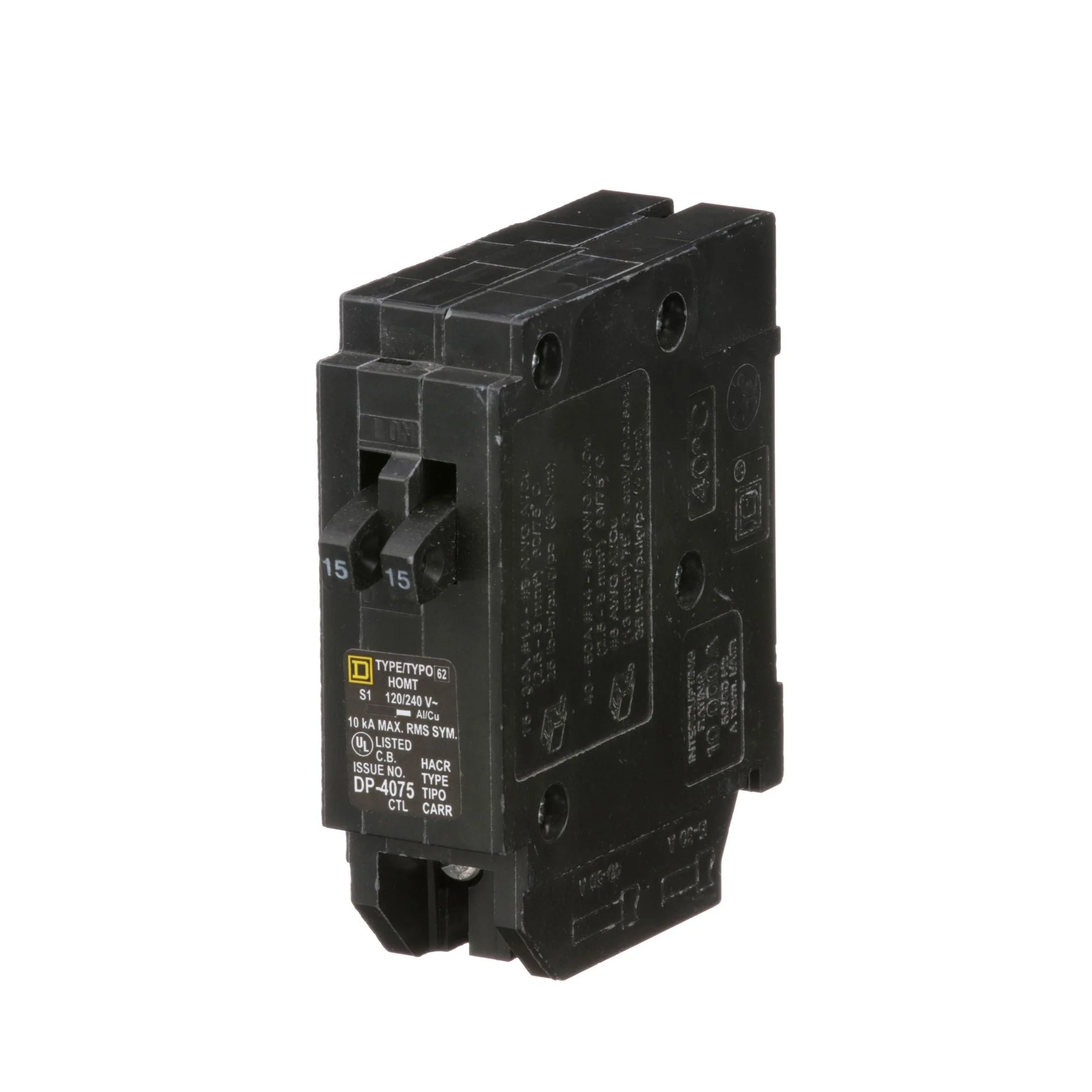 HOMT1515 - Square D Homeline - Tandem Circuit Breaker - Image 3