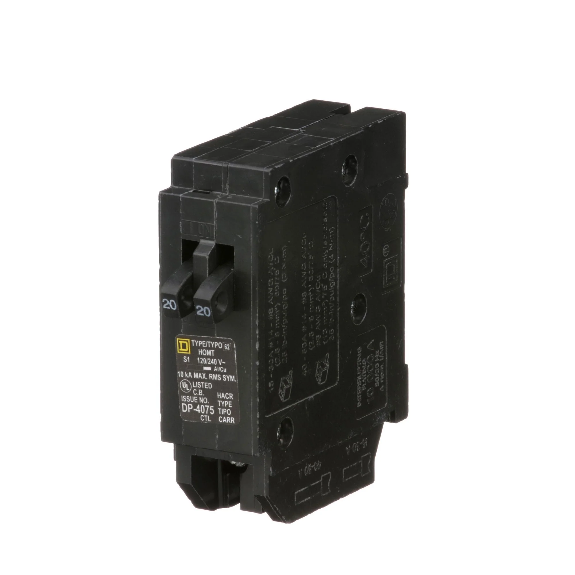 HOMT2020CP - Square D Homeline - Tandem Circuit Breaker - Image 3