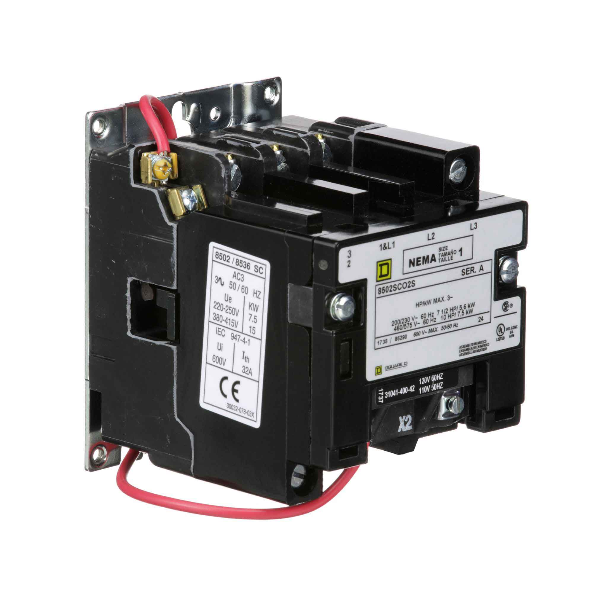 8502SCO2V02S - Square D - Magnetic Contactor - Image 2