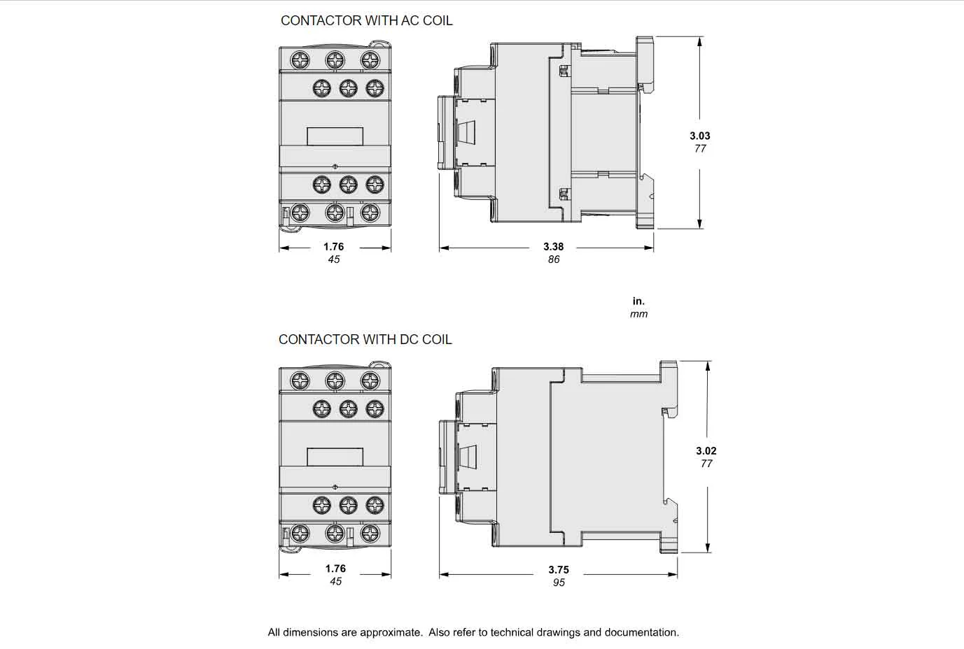 LC1D09U7 - Square D - Magnetic Contactor - Image 5