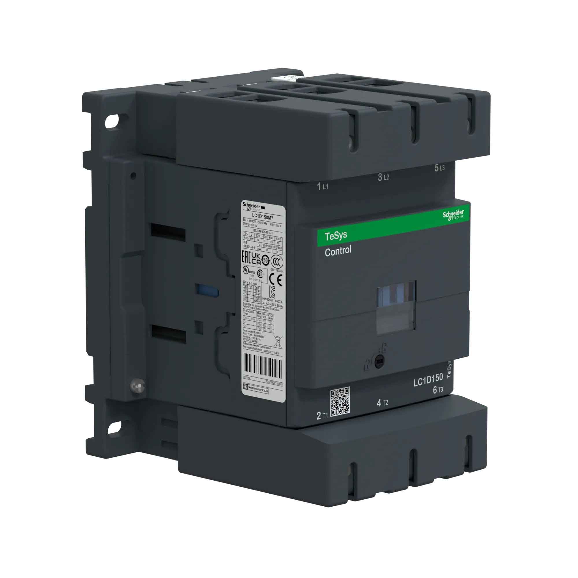 LC1D150B7 - Square D - Magnetic Contactor - Image 2