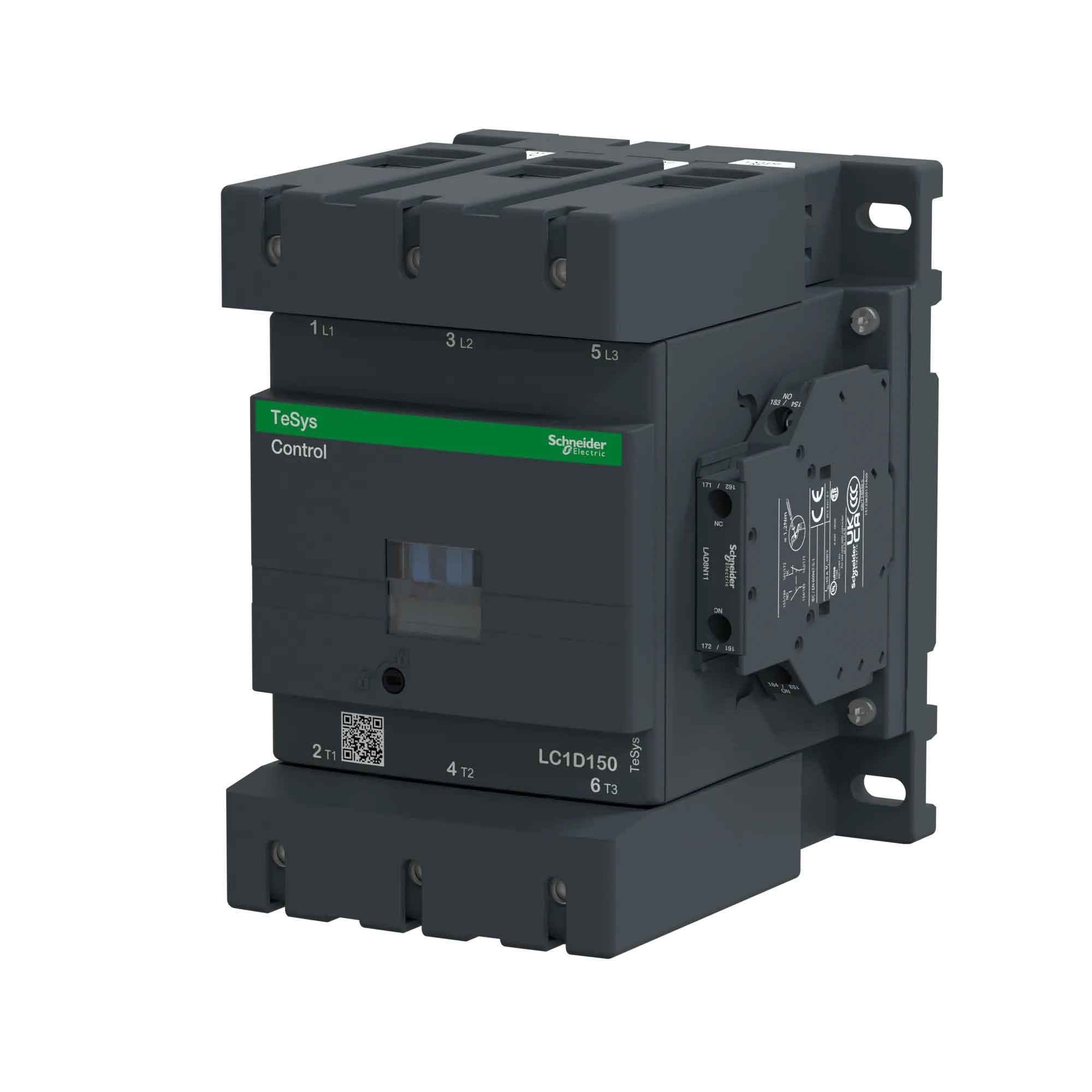 LC1D150B7 - Square D - Magnetic Contactor - Image 3