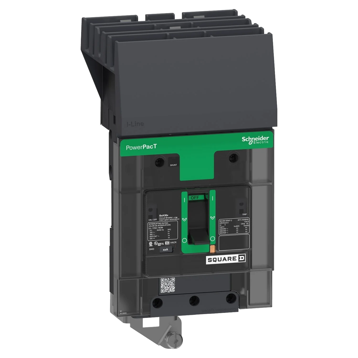 BDA34125Y - Square D - Molded Case Circuit Breaker