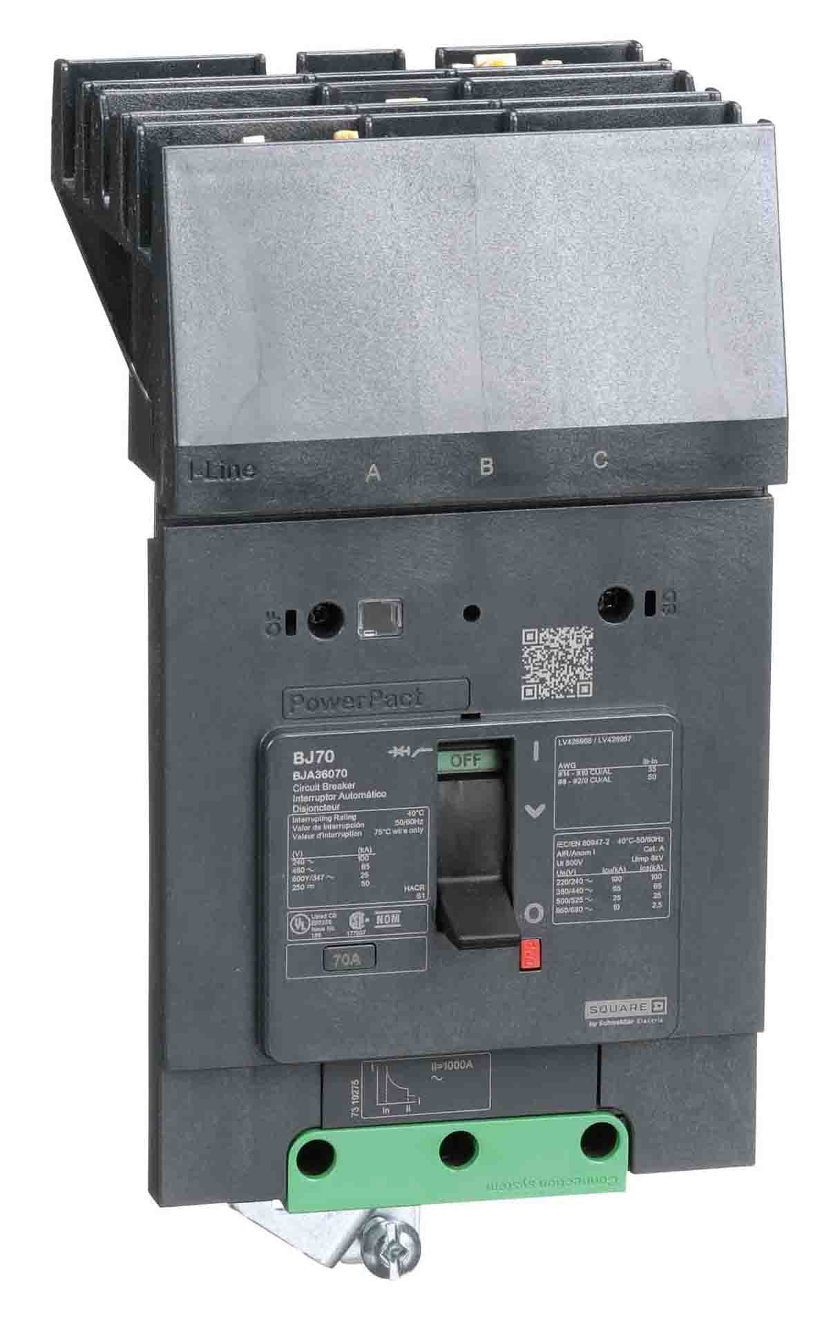 BJA36070 - Square D - Molded Case Circuit Breaker - Image 2