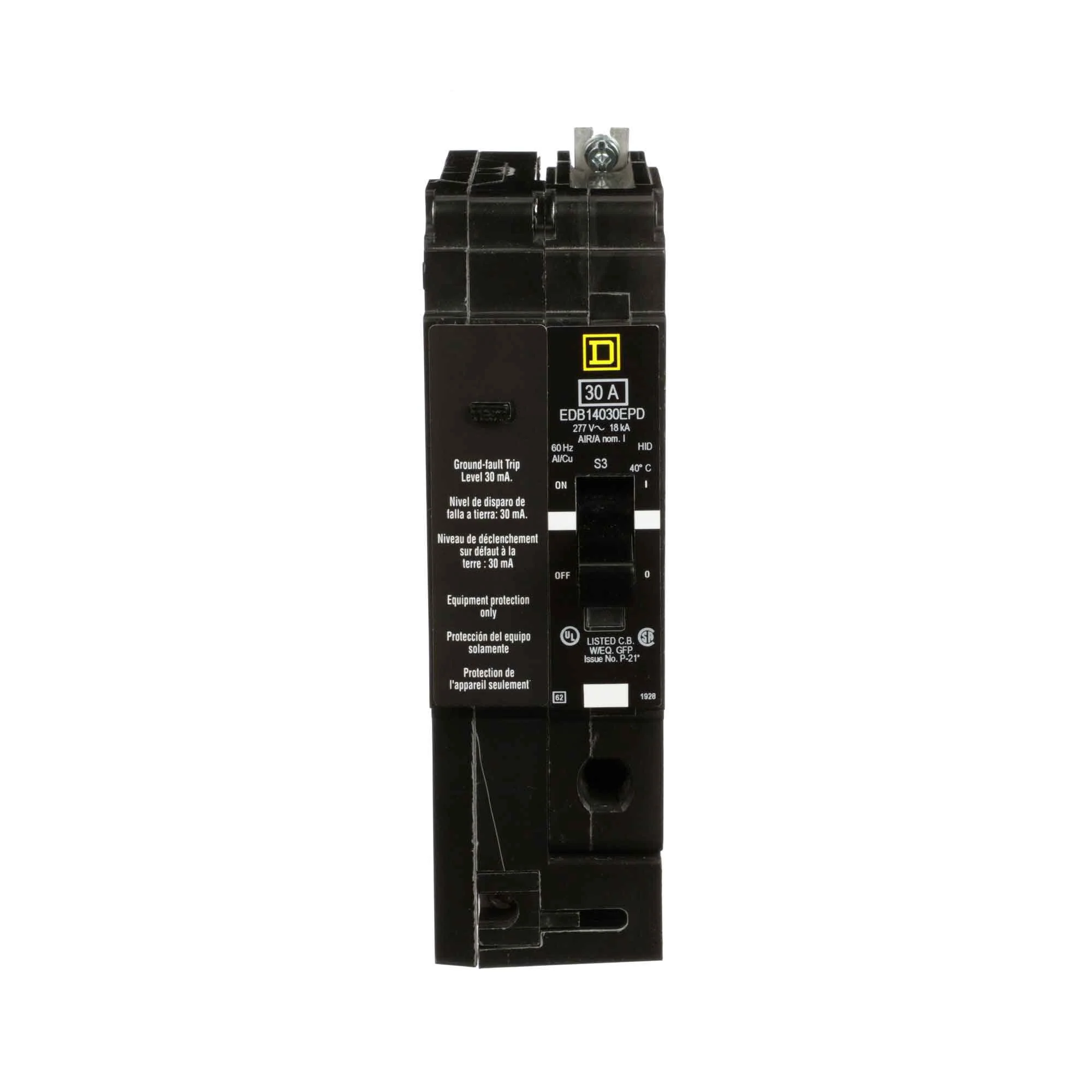 EDB14030EPD - Square D - Molded Case Circuit Breaker