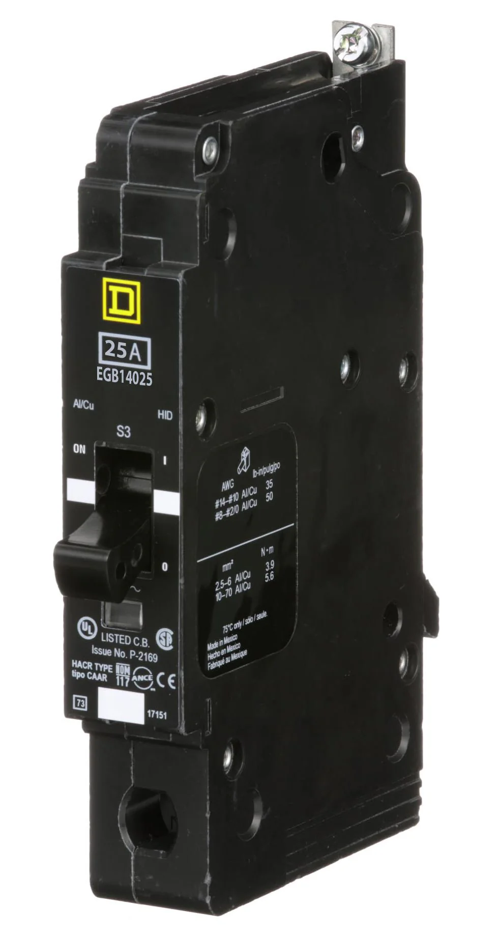 EGB14025 - Square D - Molded Case Circuit Breaker - Image 2
