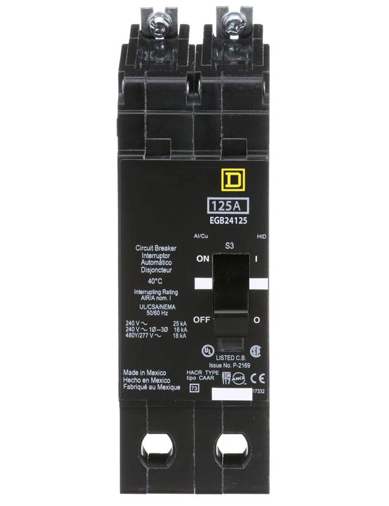 EGB24125 - Square D - Molded Case Circuit Breaker