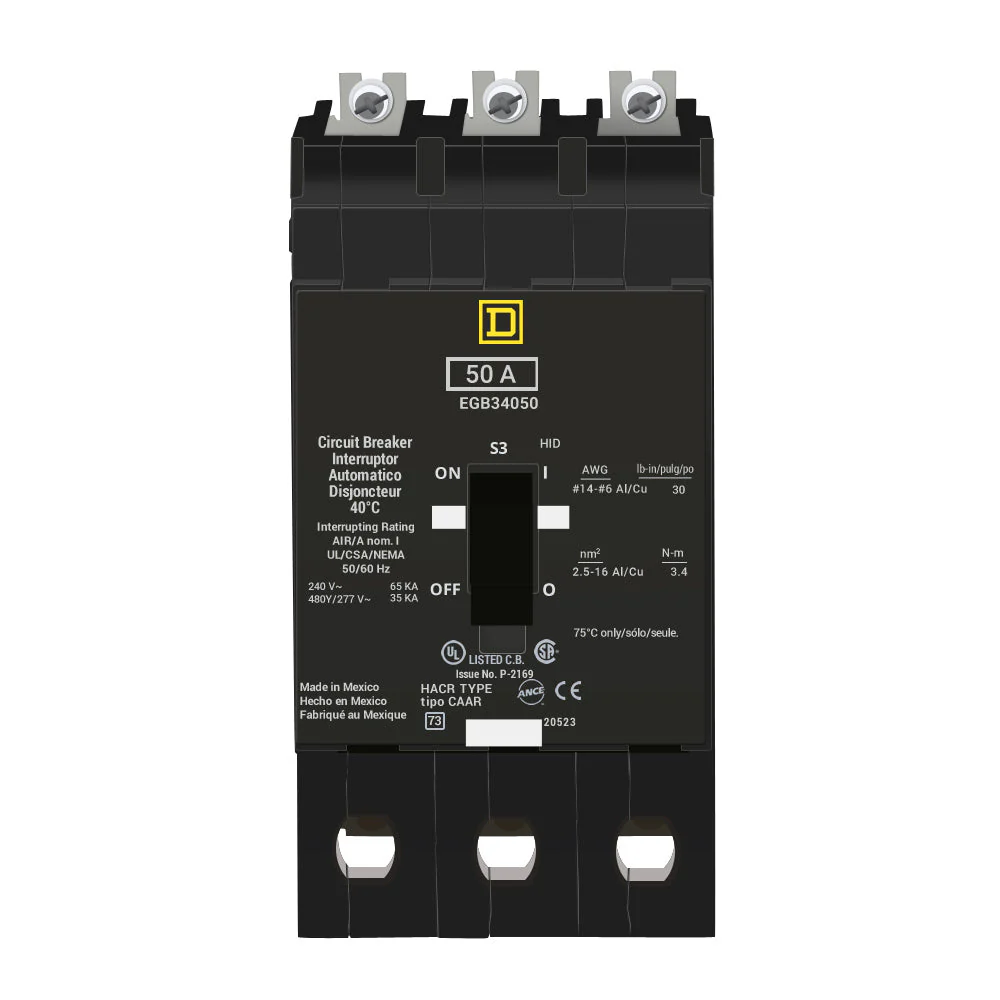 EGB34050 - Square D - Molded Case Circuit Breaker