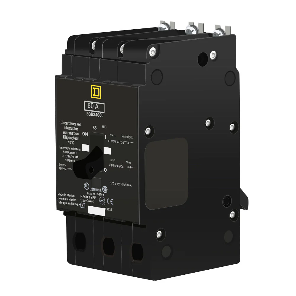 EGB34060 - Square D - Molded Case Circuit Breaker - Image 2