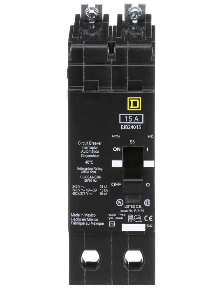 EJB24015 - Square D - Molded Case Circuit Breaker