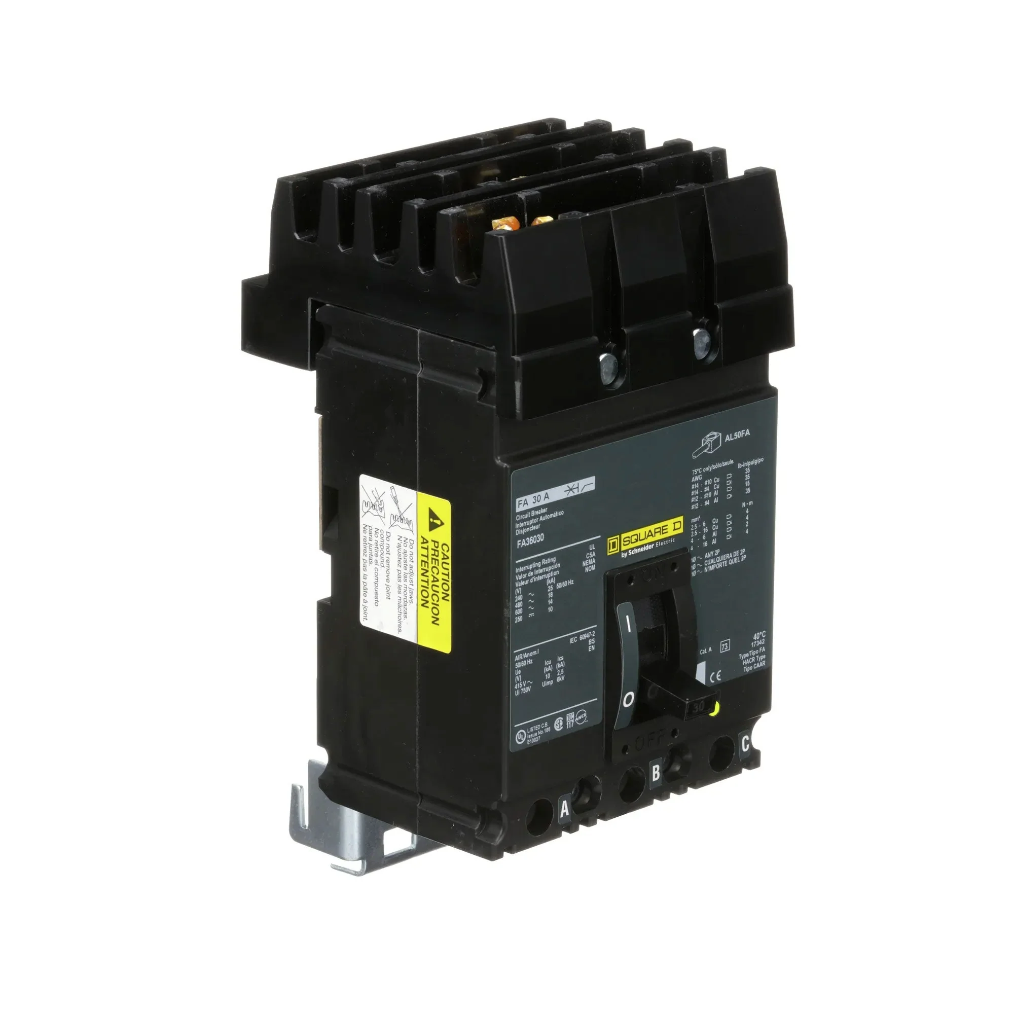 FA36030 - Square D - Molded Case Circuit Breaker - Image 2
