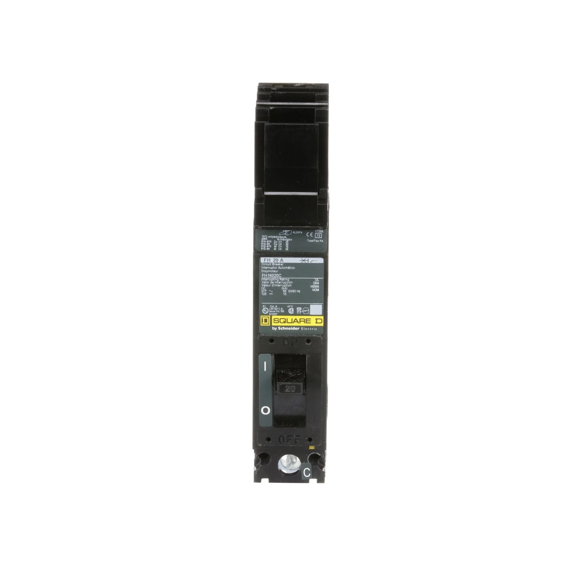 FH16020C - Square D - Molded Case Circuit Breaker