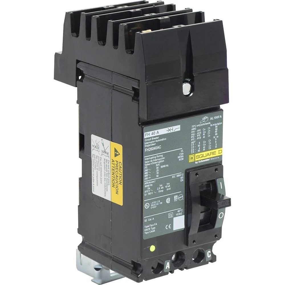 FH26040AC - Square D - Molded Case Circuit Breaker