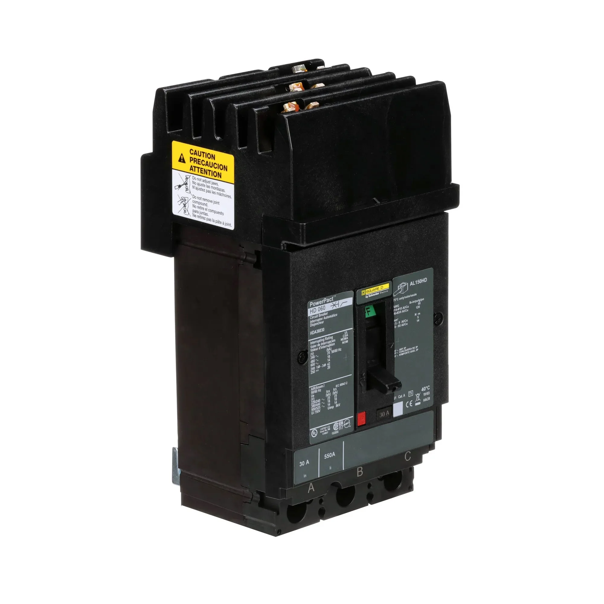 HDA36030 - Square D - Molded Case Circuit Breaker - Image 2