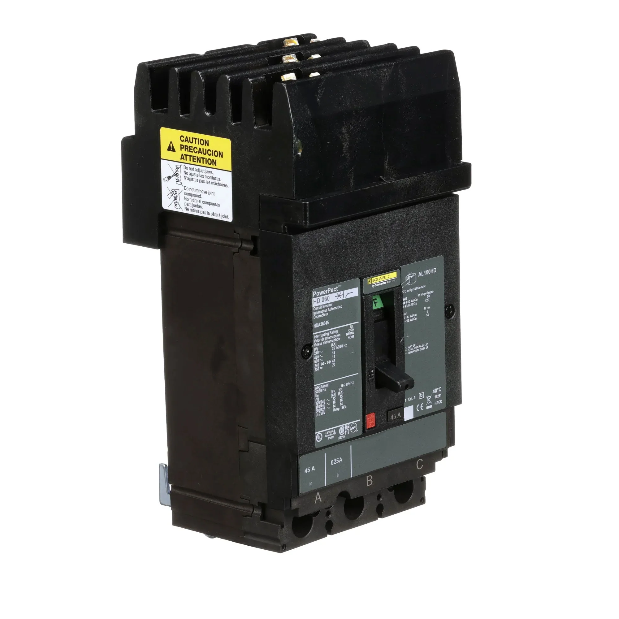 HDA36045 - Square D - Molded Case Circuit Breaker - Image 2