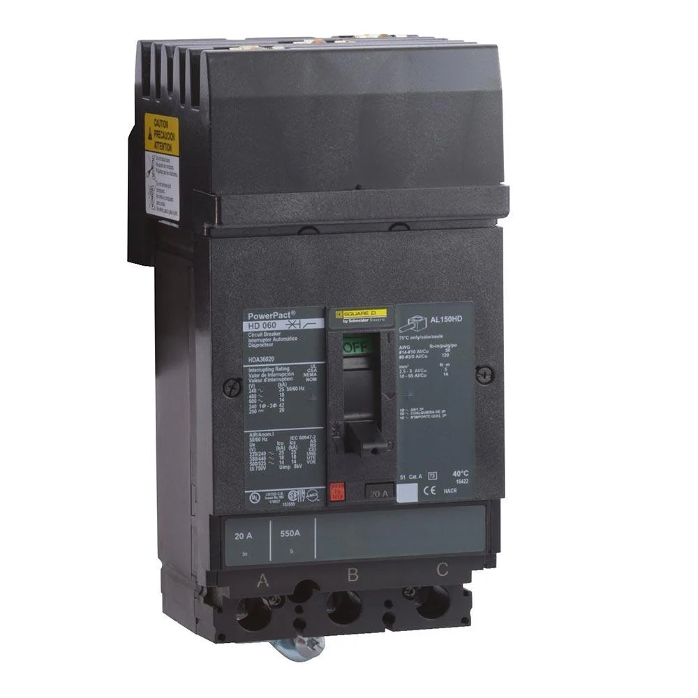 HDA36125 - Square D - Molded Case Circuit Breaker